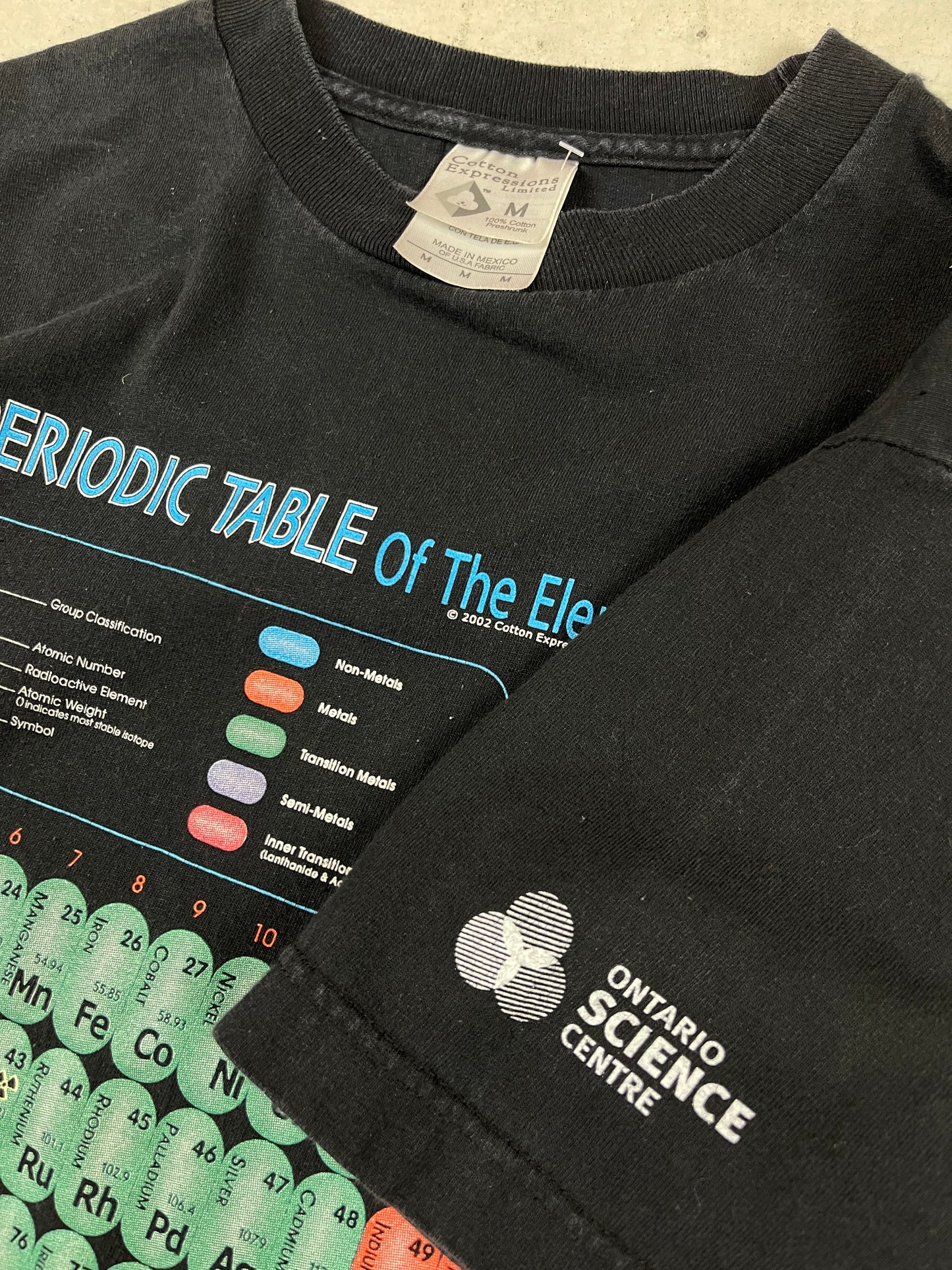 2002 Periodic Table Tee