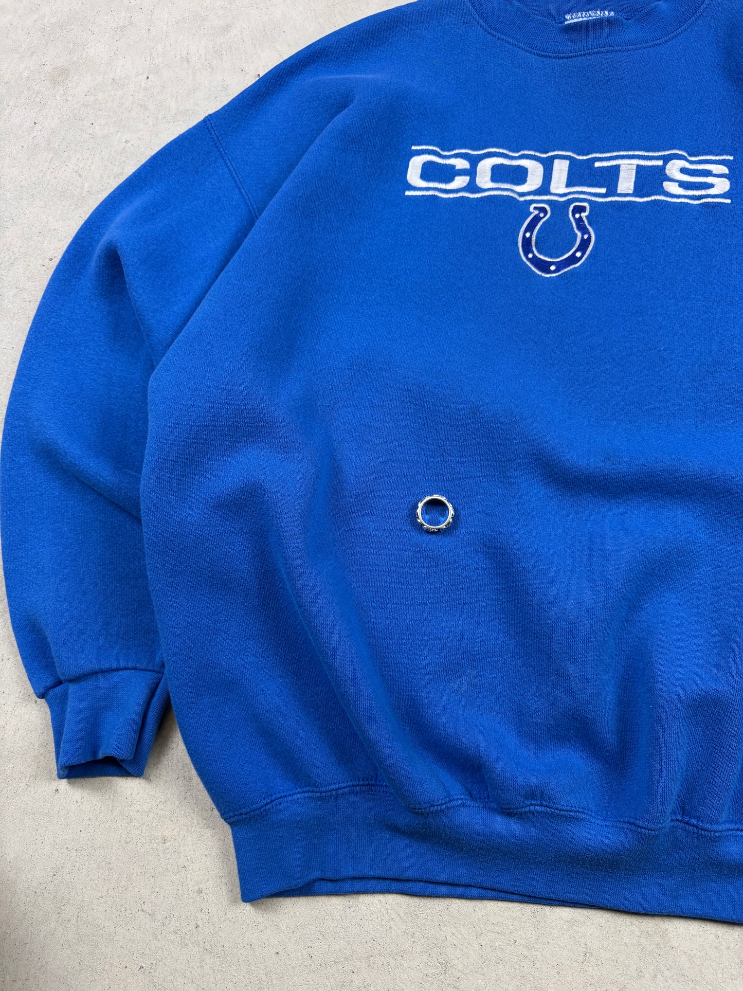 1990s Indianapolis Colts Embroidered Crewneck