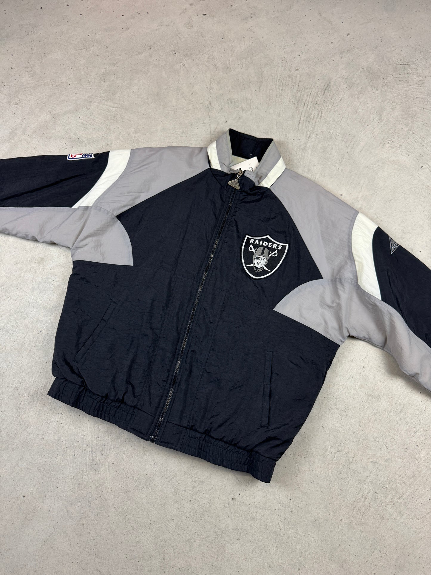 1990’s Raiders Puffer Bomber Jacket