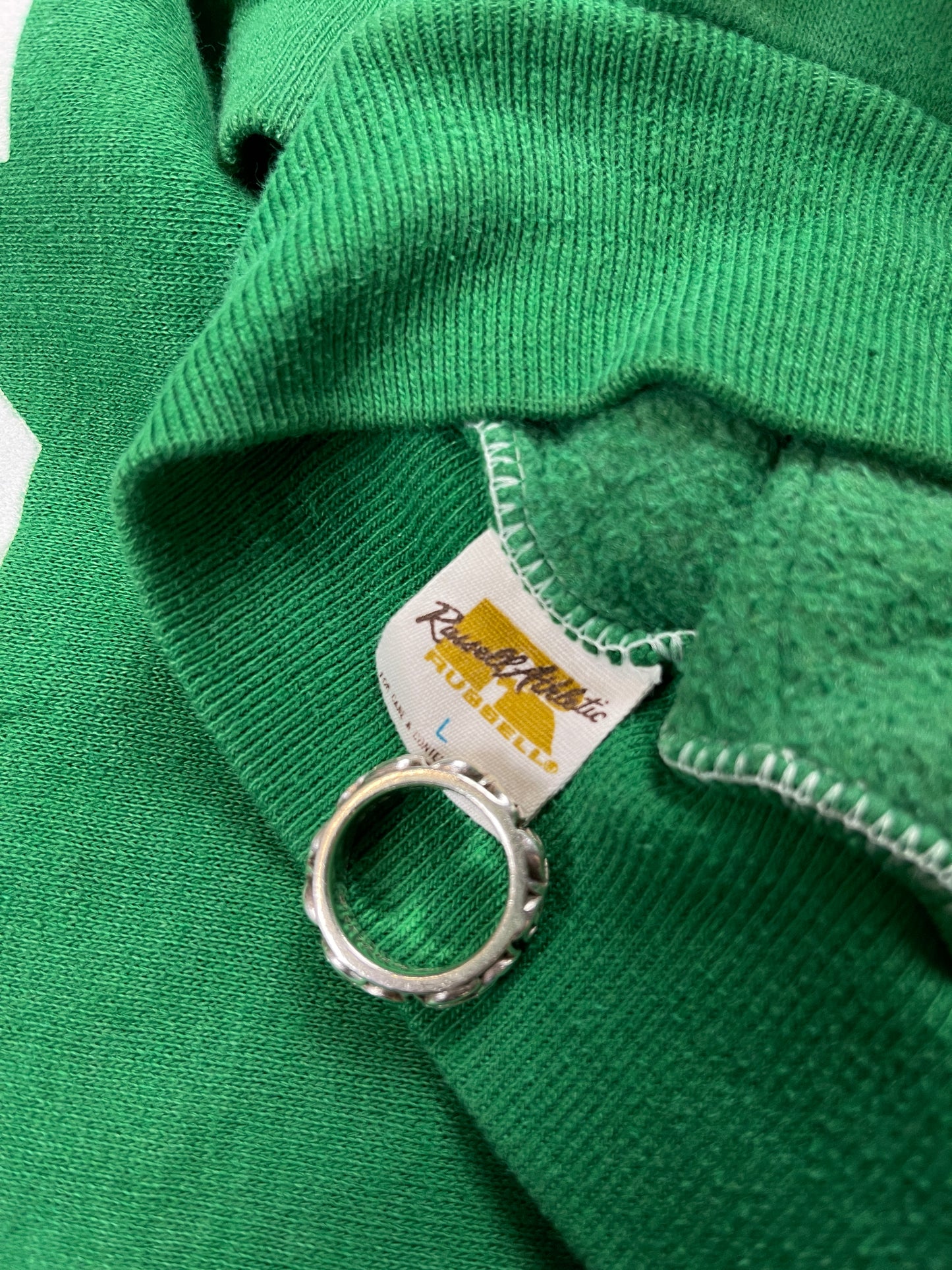 1970s Russell Athletics Green ‘Sub’ Hoodie