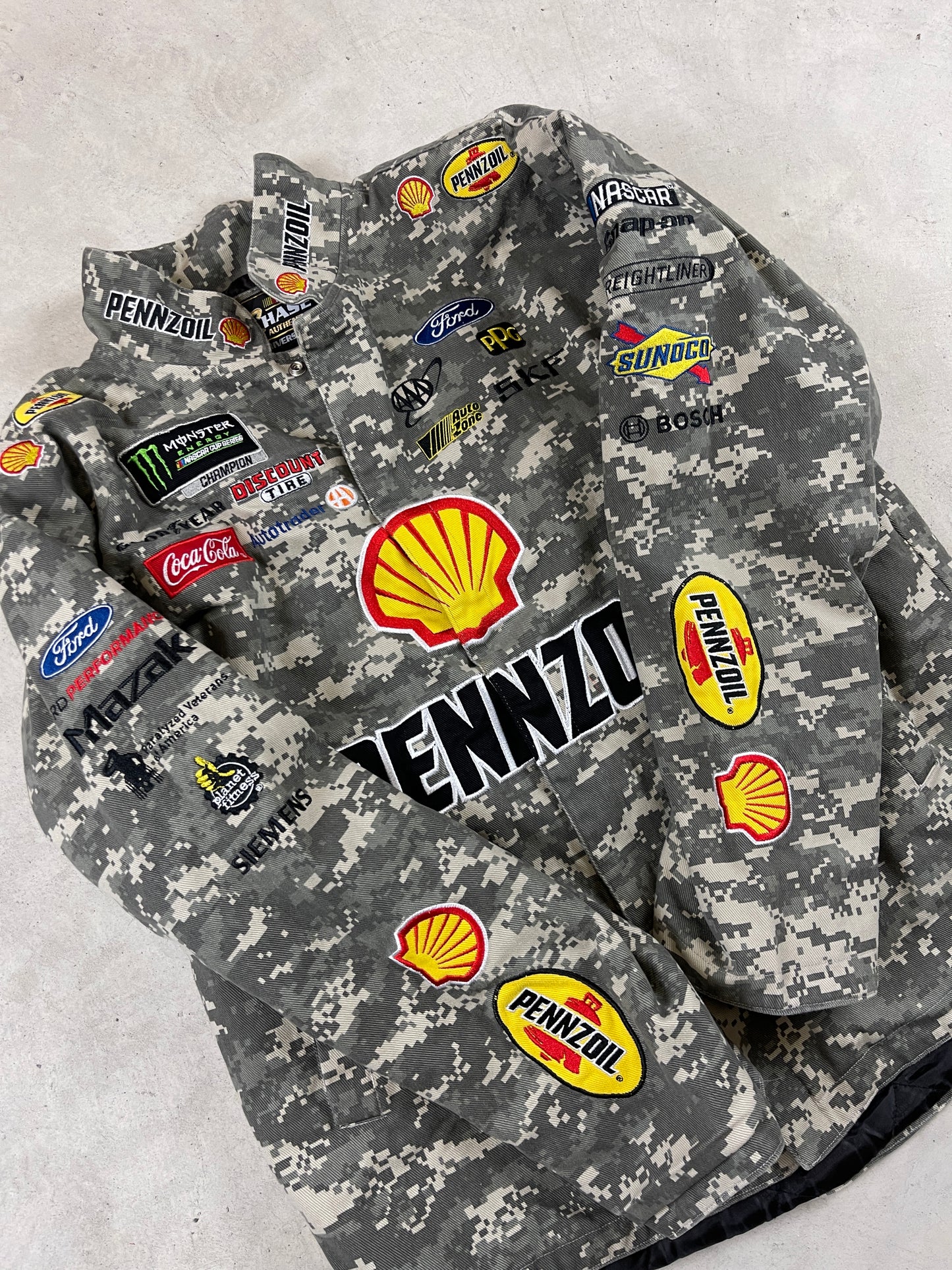 Camo Pennzoil Racing Jacket