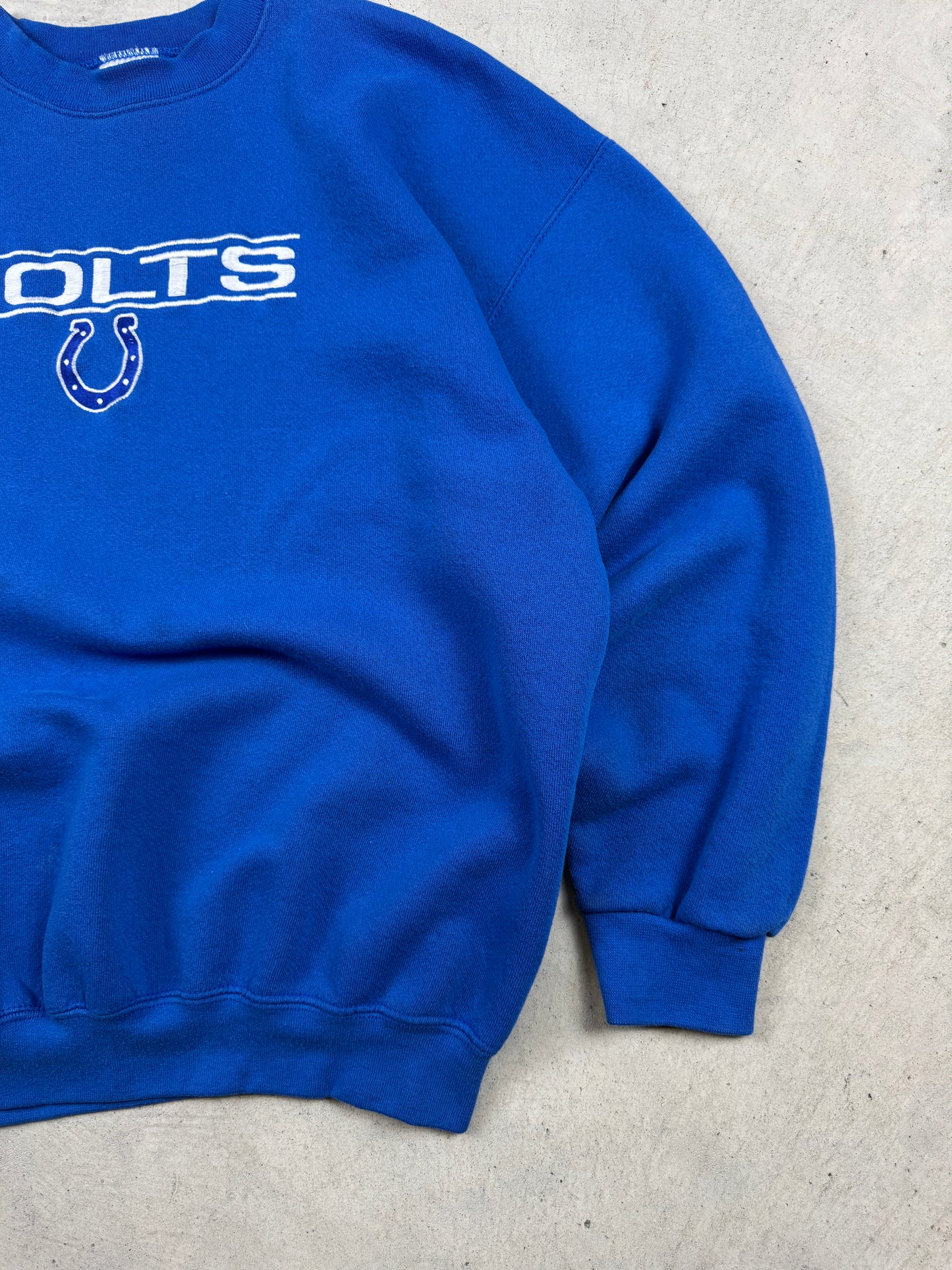 1990s Indianapolis Colts Embroidered Crewneck
