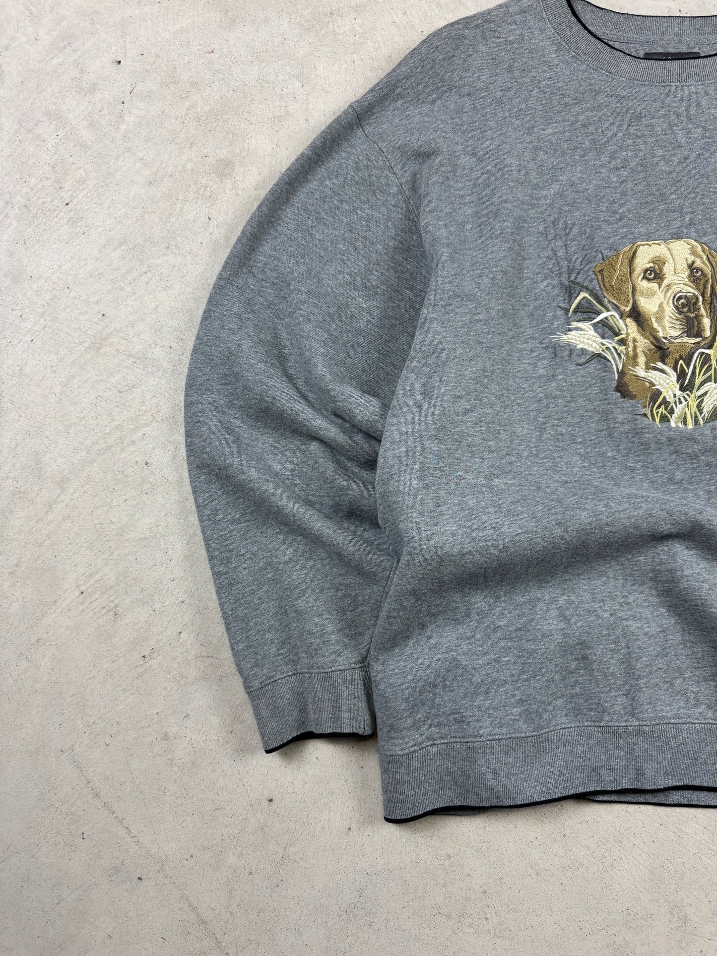 Vintage Dog Grey Crewneck