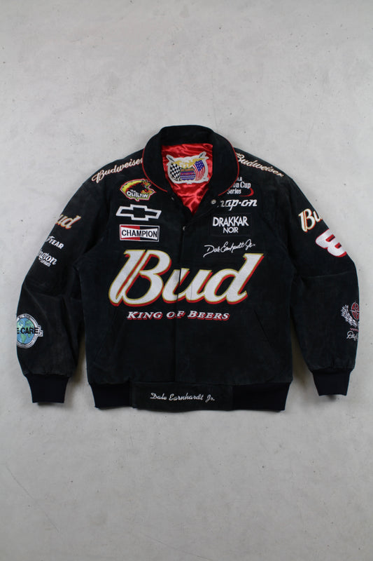 Vintage "Budweiser" SUEDE Racing Jacket