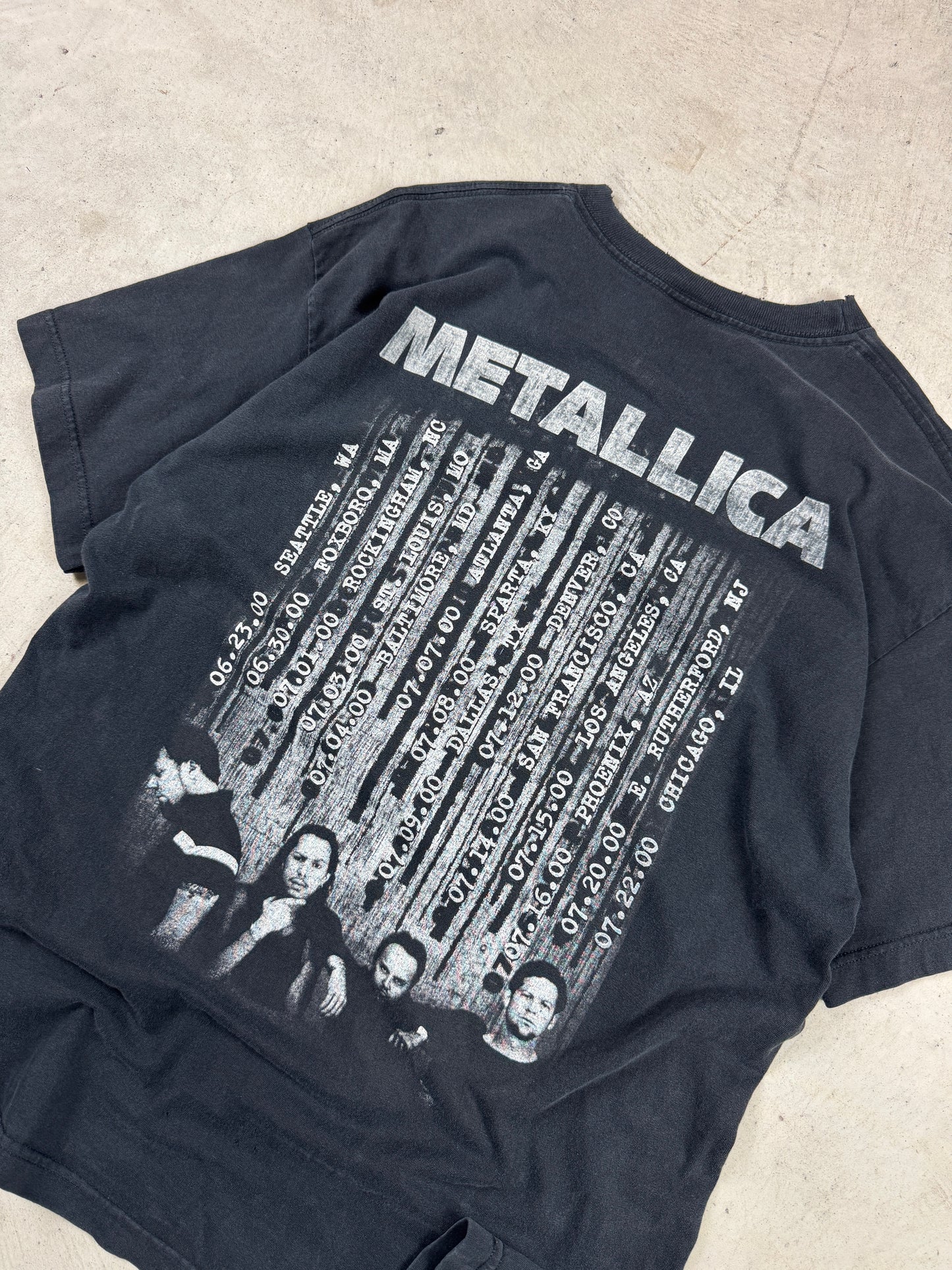 2000 Metallica Summer Tour Tee