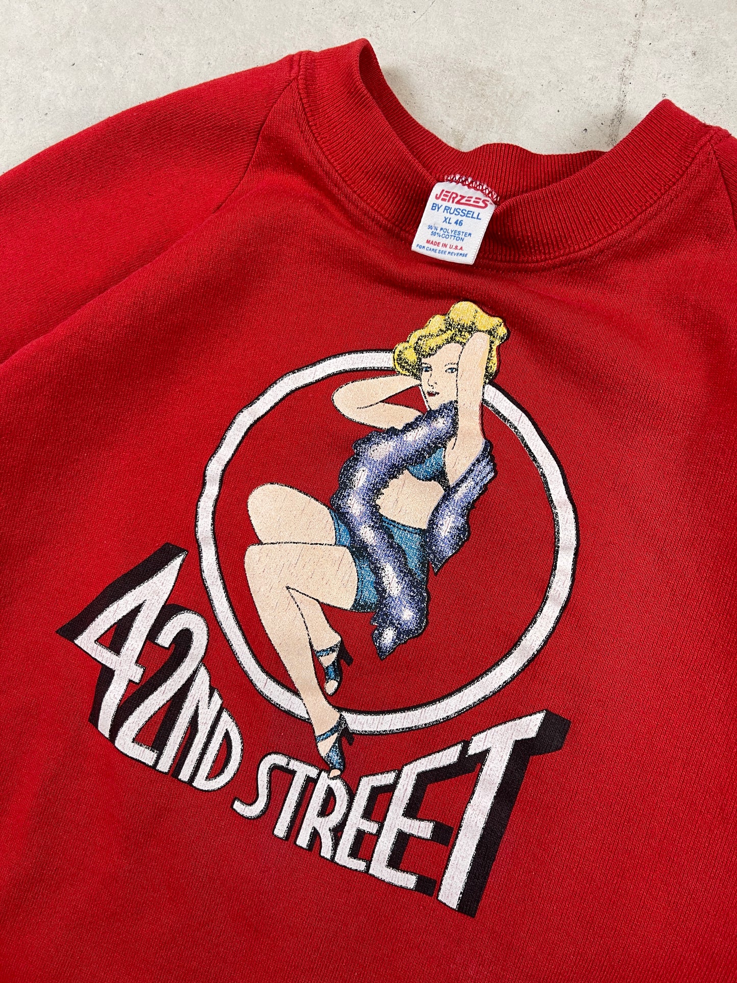 1980s ‘42nd Street’ Crewneck