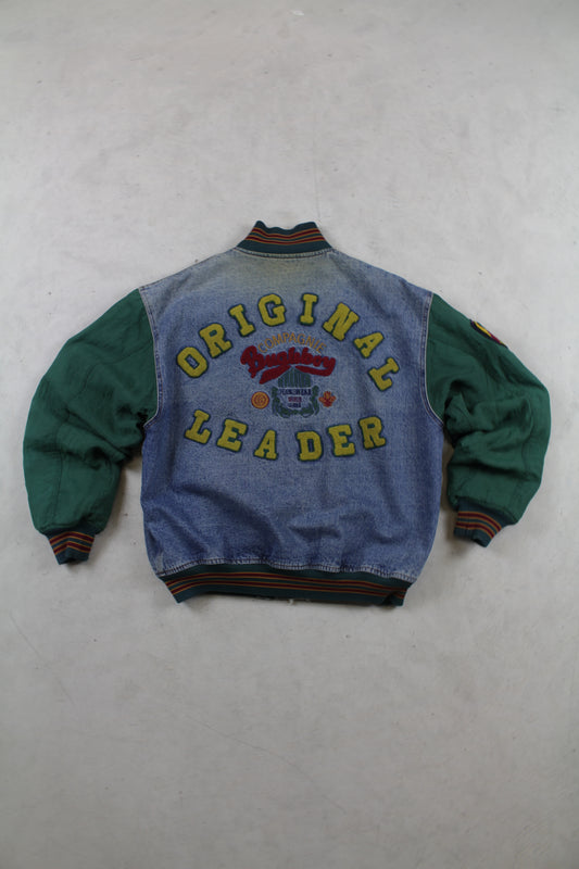 1990s Bugle Boy Varsity Jacket