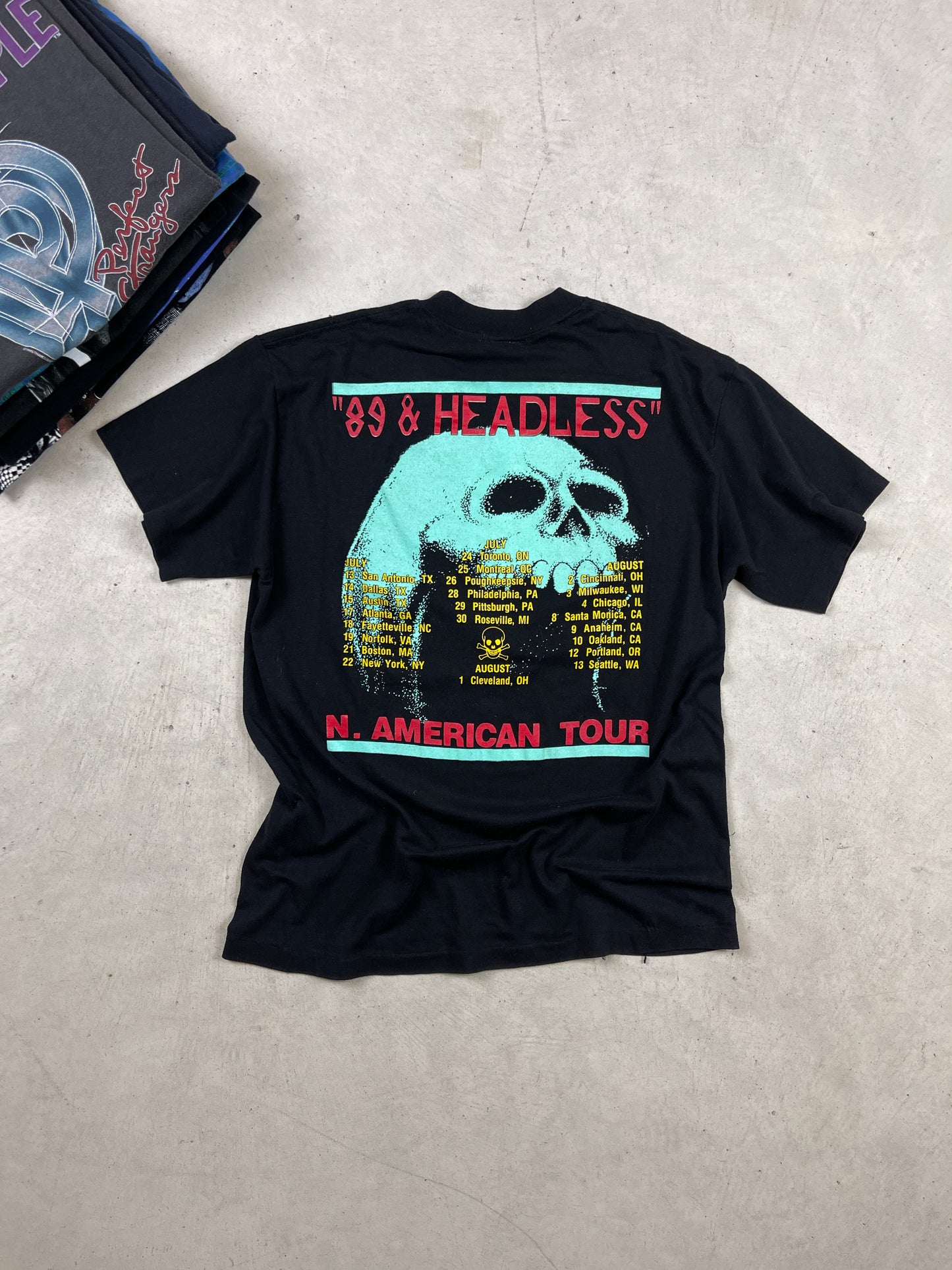 RARE 1989 Wasp ‘Headless Tour’ Band Tee