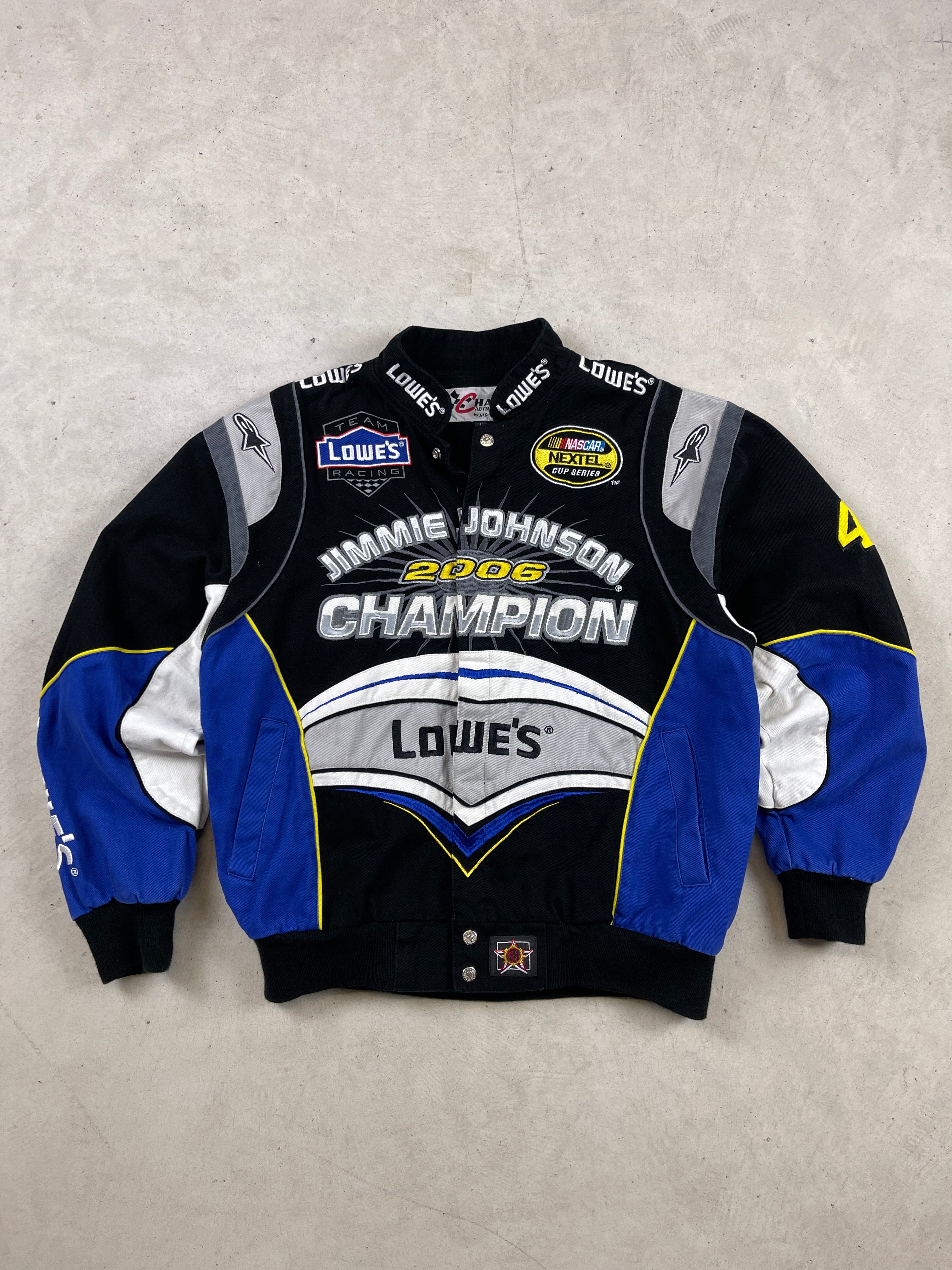 Jimmie johnson 6 time champion jacket on sale