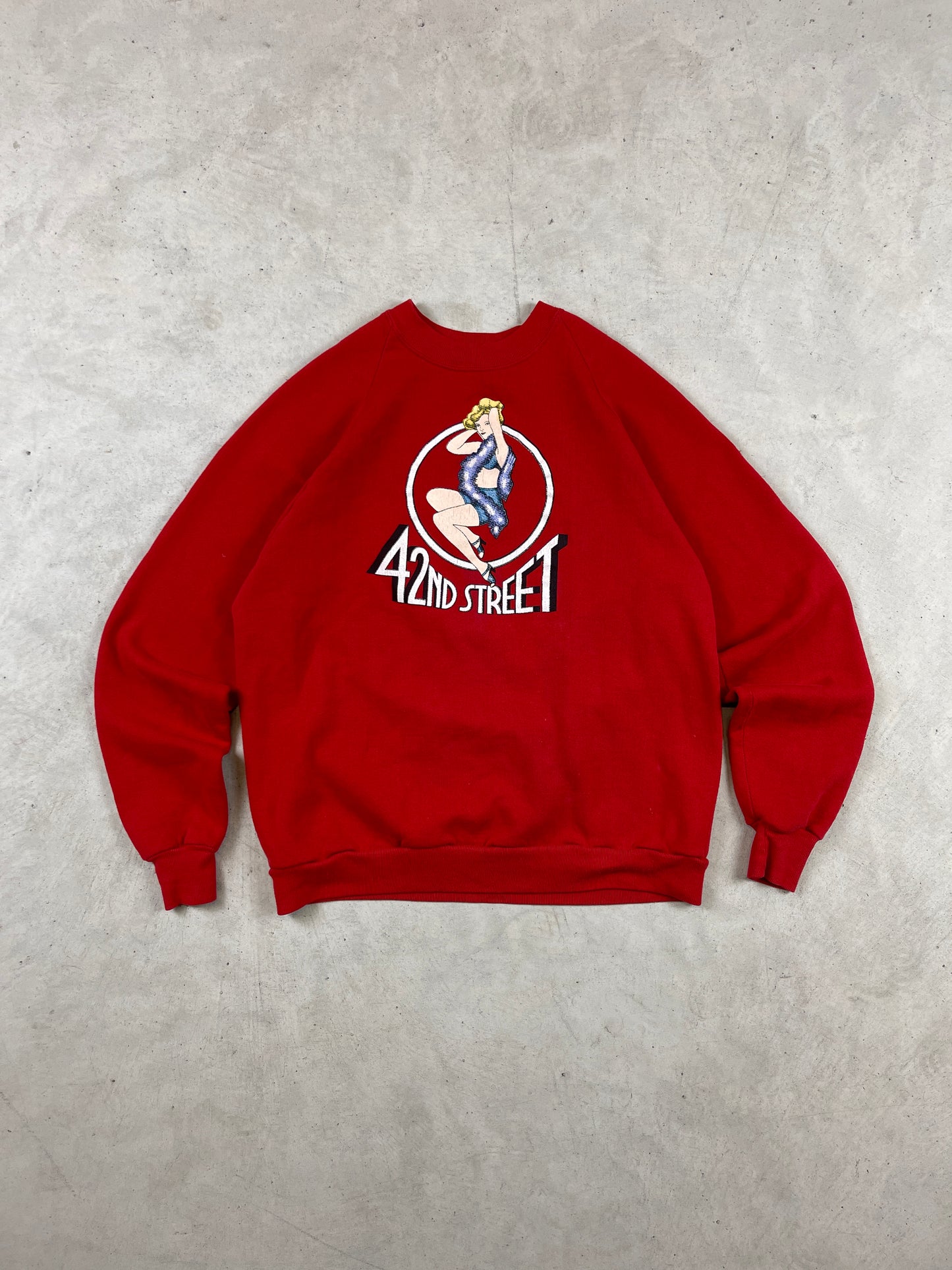 1980s ‘42nd Street’ Crewneck