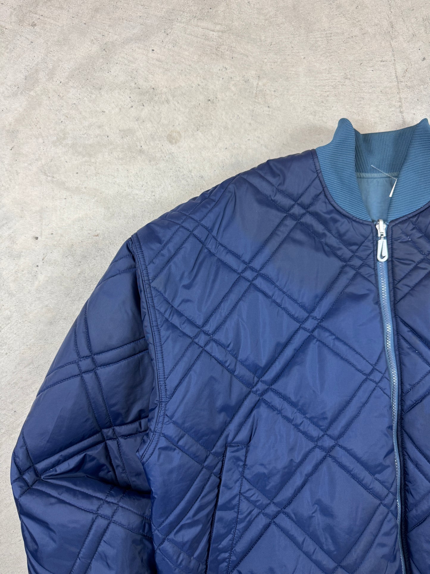 1990’s Nike Reversible Blue Bomber Jacket