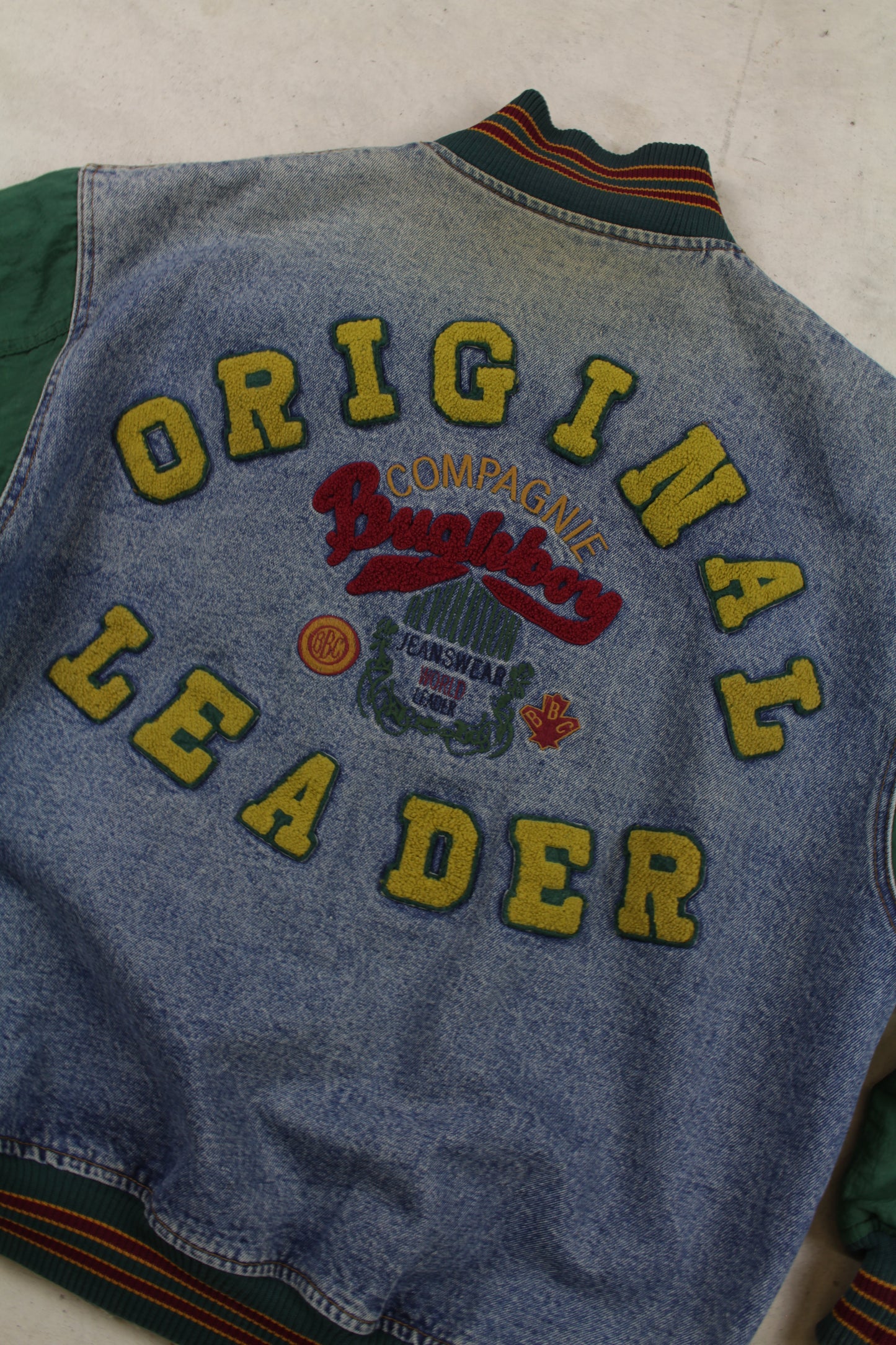 1990s Bugle Boy Varsity Jacket