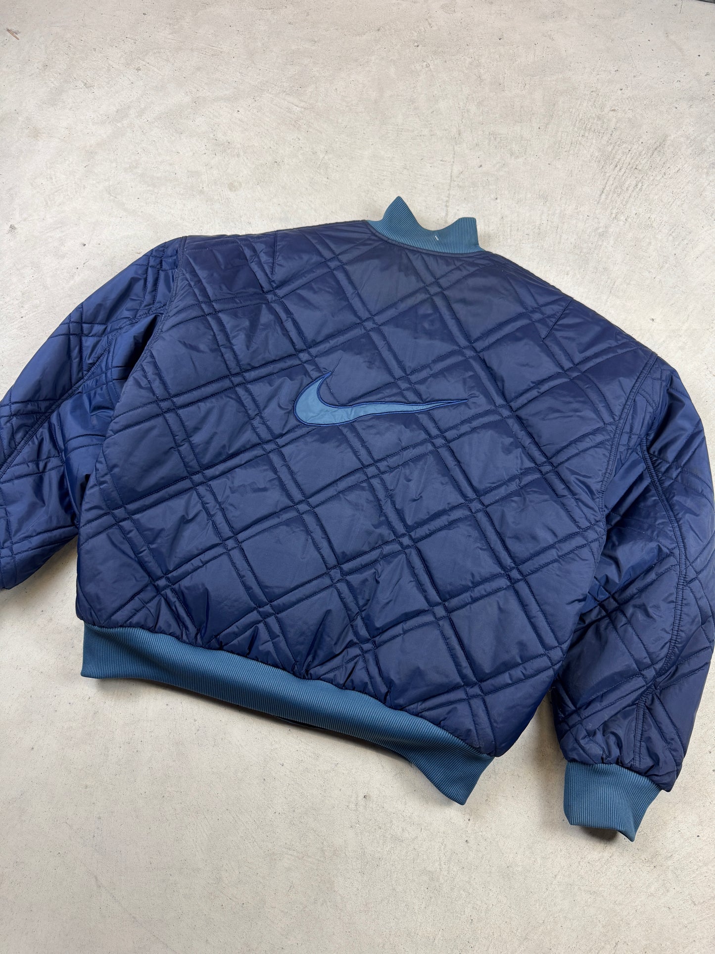 1990’s Nike Reversible Blue Bomber Jacket