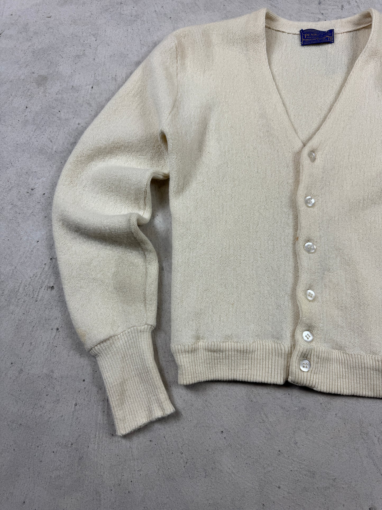 1990’s Pendleton Cream Cardigan