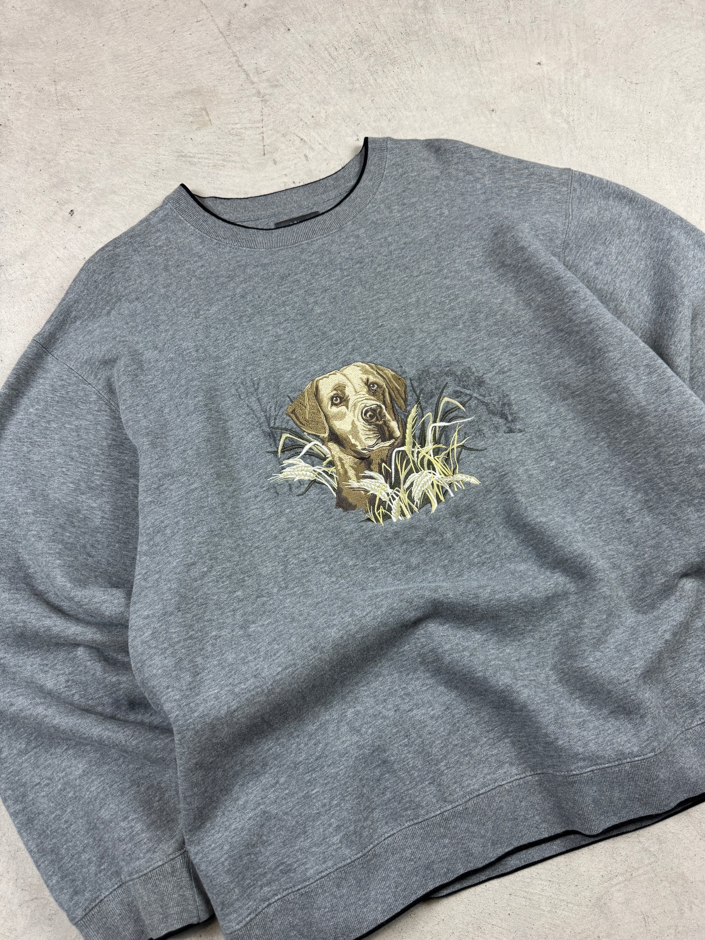 Vintage Dog Grey Crewneck