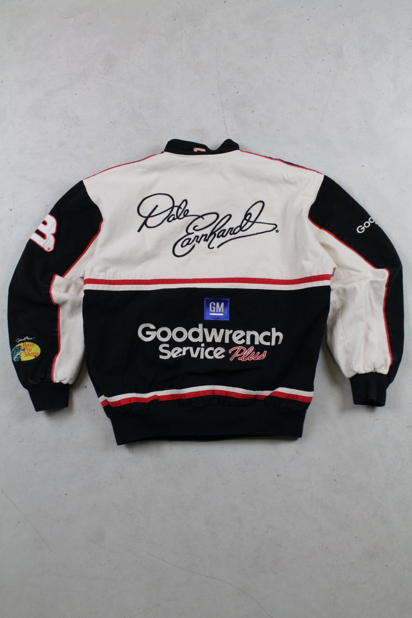 Vintage White Goodwrench Racing Jacket