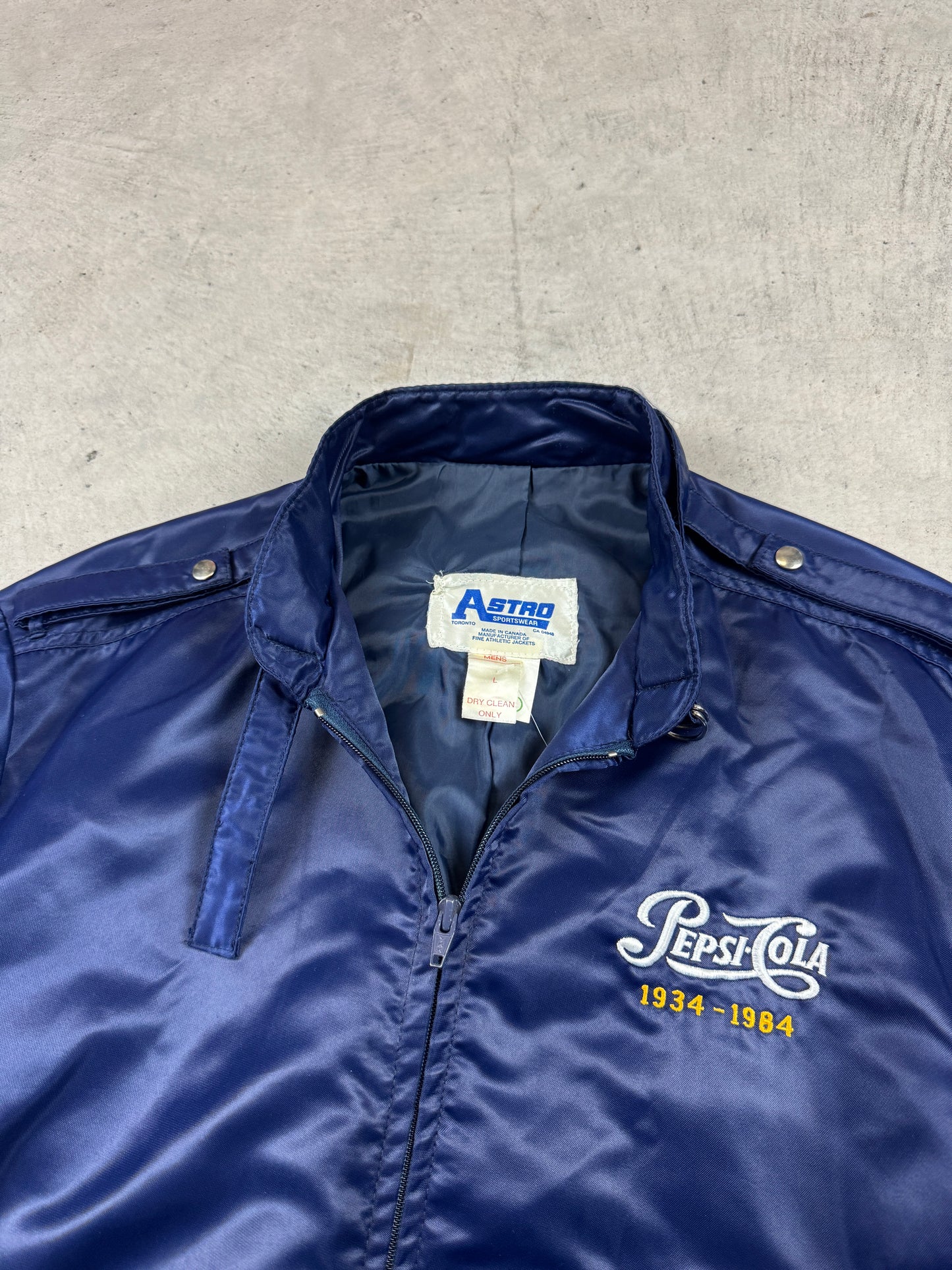 1980’s Pepsi Blue Bomber Jacket