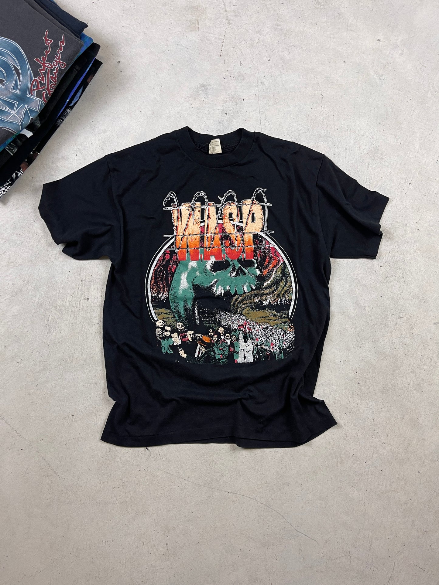 RARE 1989 Wasp ‘Headless Tour’ Band Tee