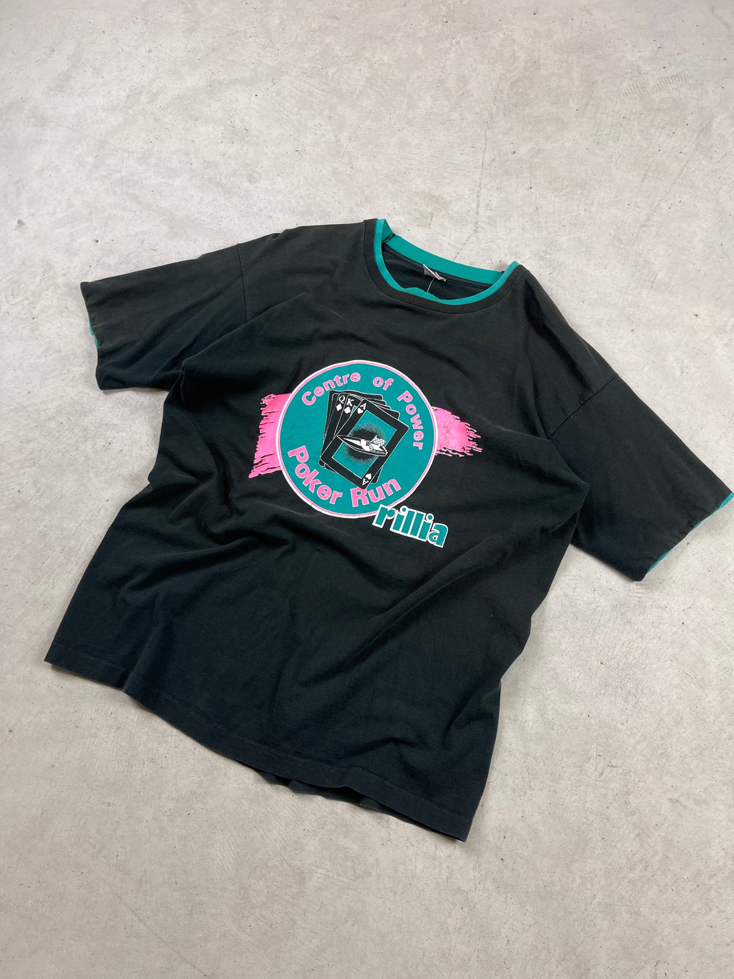 1990s Casino Run Poker Tee