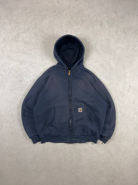 2000s Carhartt Waffle-Lined Hoodie