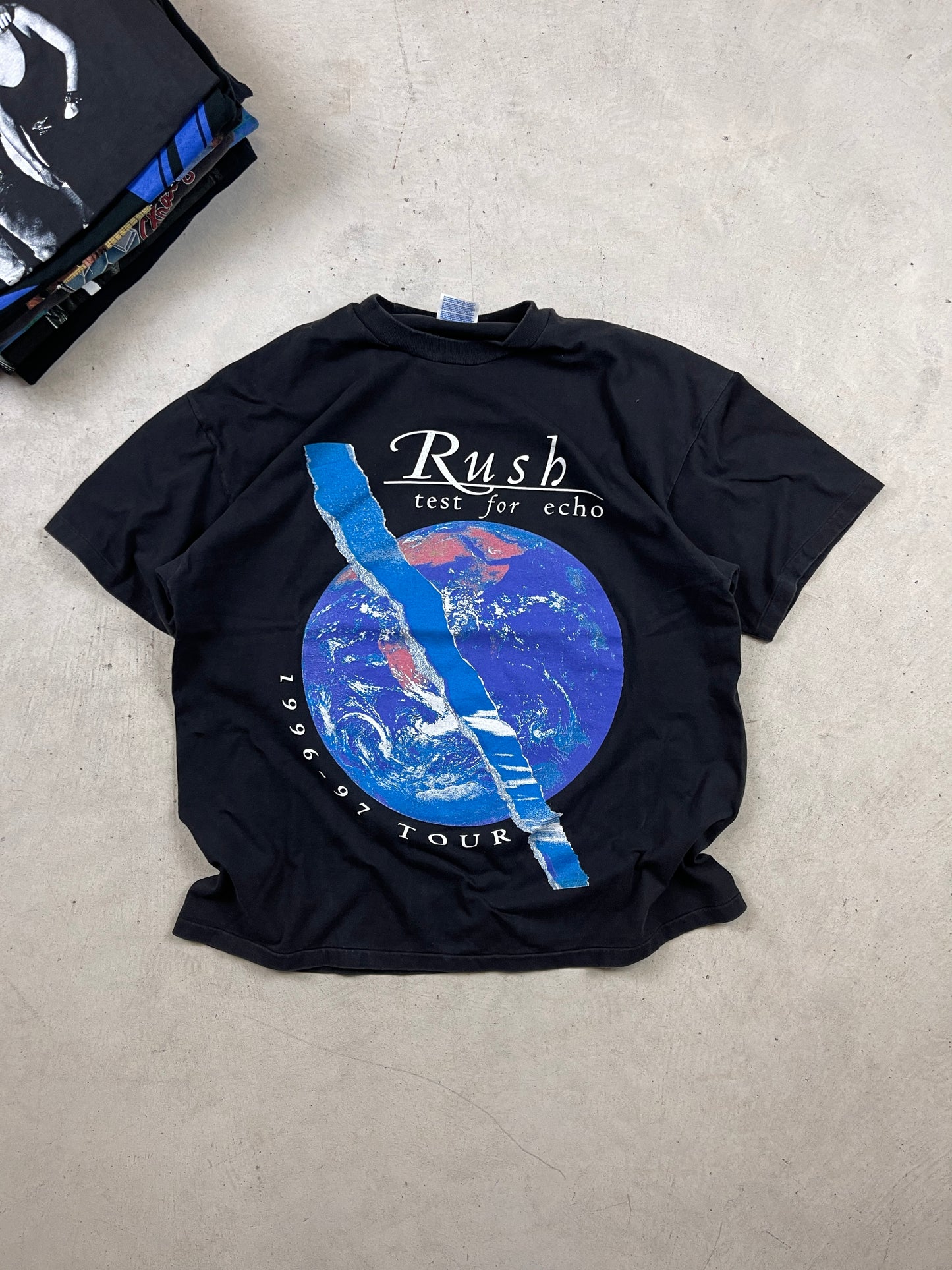 1996 Rush ‘Test for Echo’ Band Tee