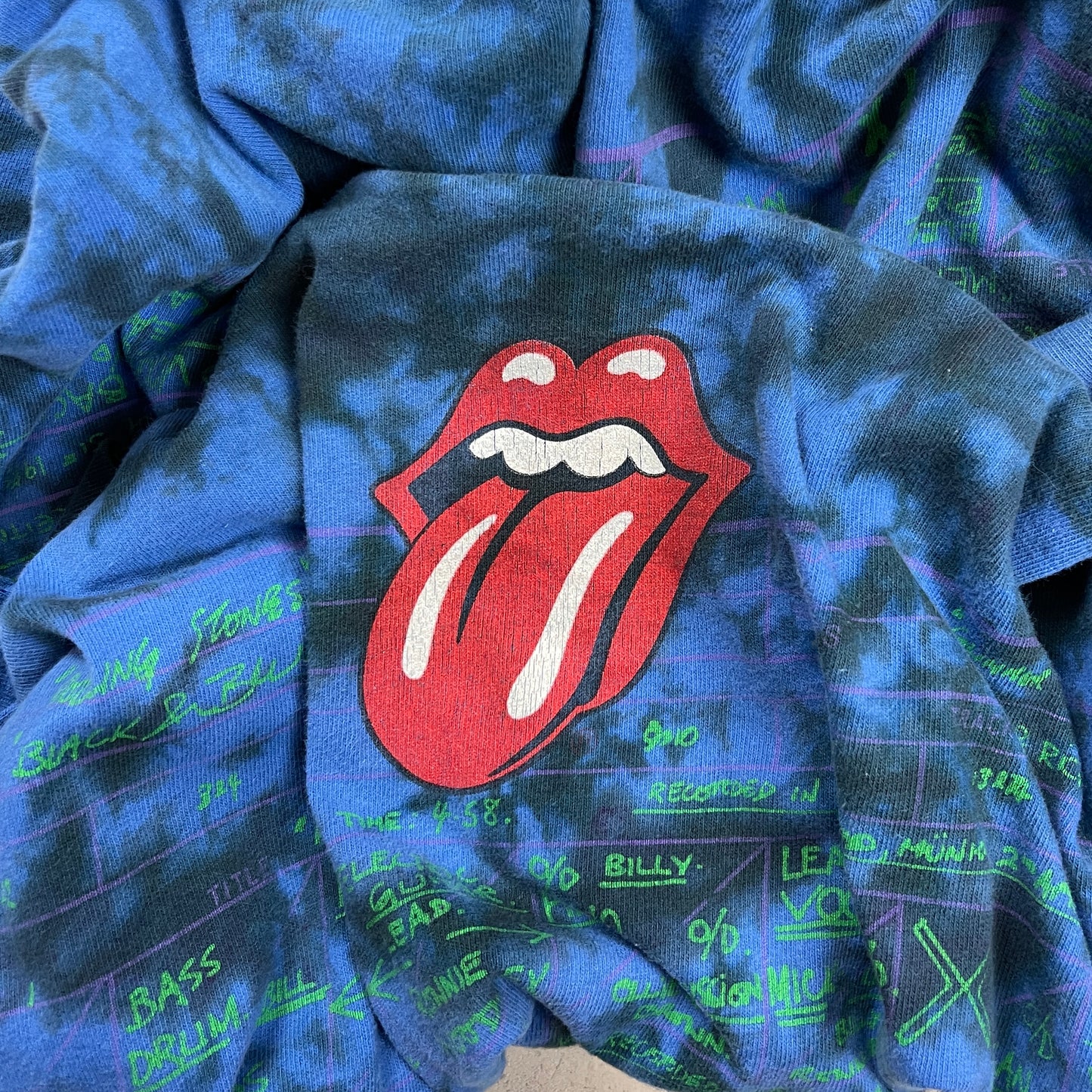 1994 Rolling Stones ‘Black & Blue’ AOP Tee