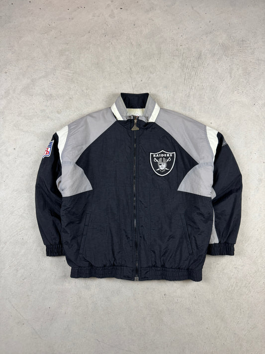 1990’s Raiders Puffer Bomber Jacket