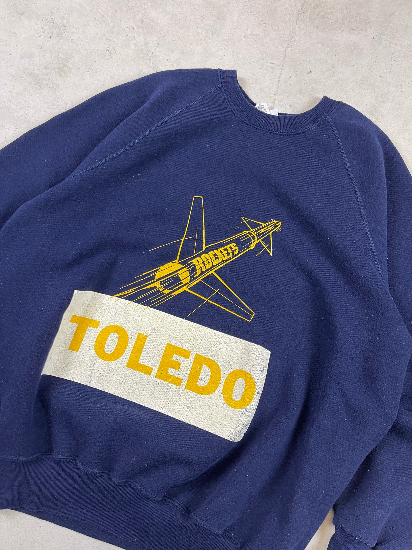 1980s Toledo Rocket Crewneck