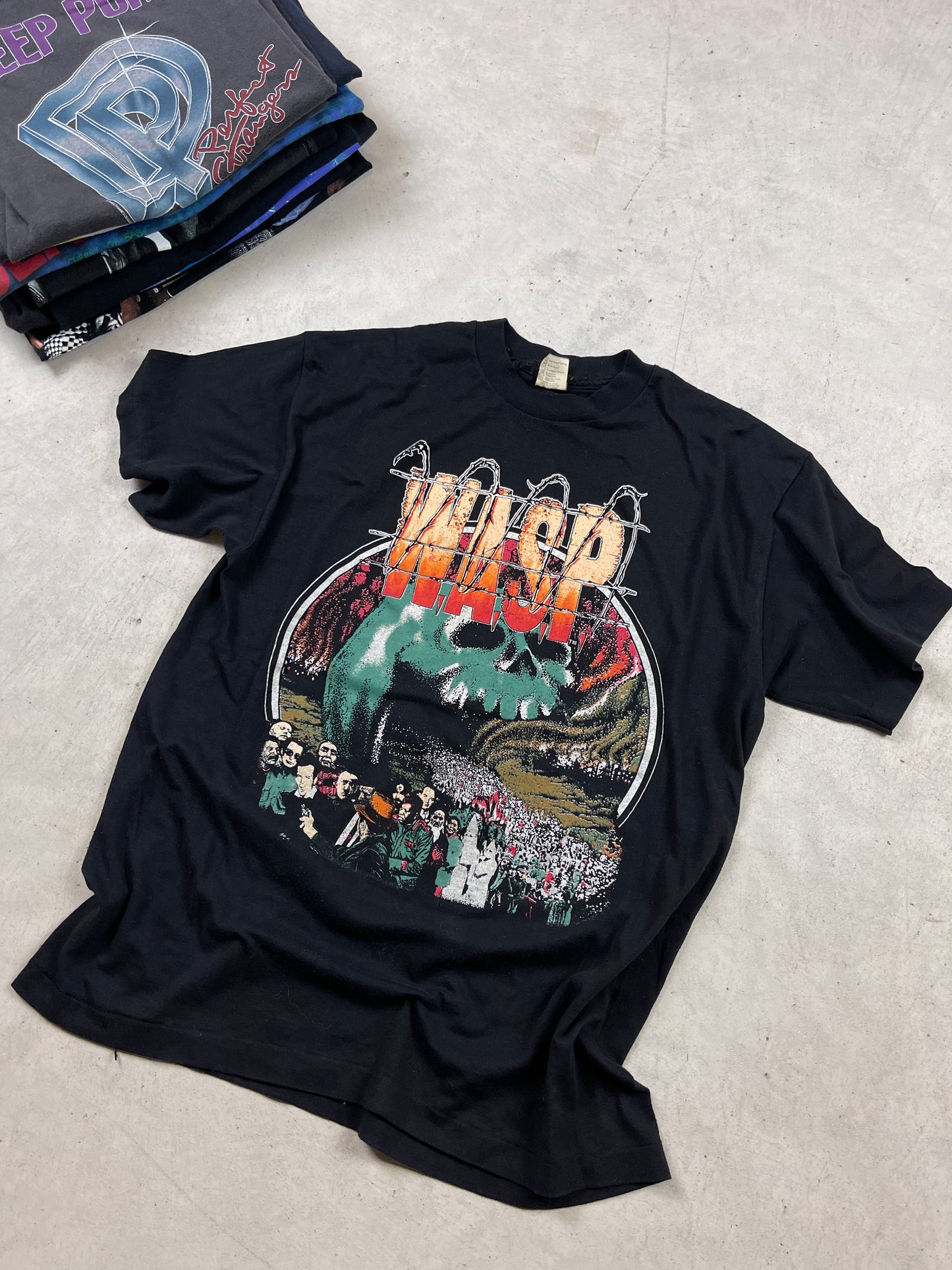 RARE 1989 Wasp ‘Headless Tour’ Band Tee