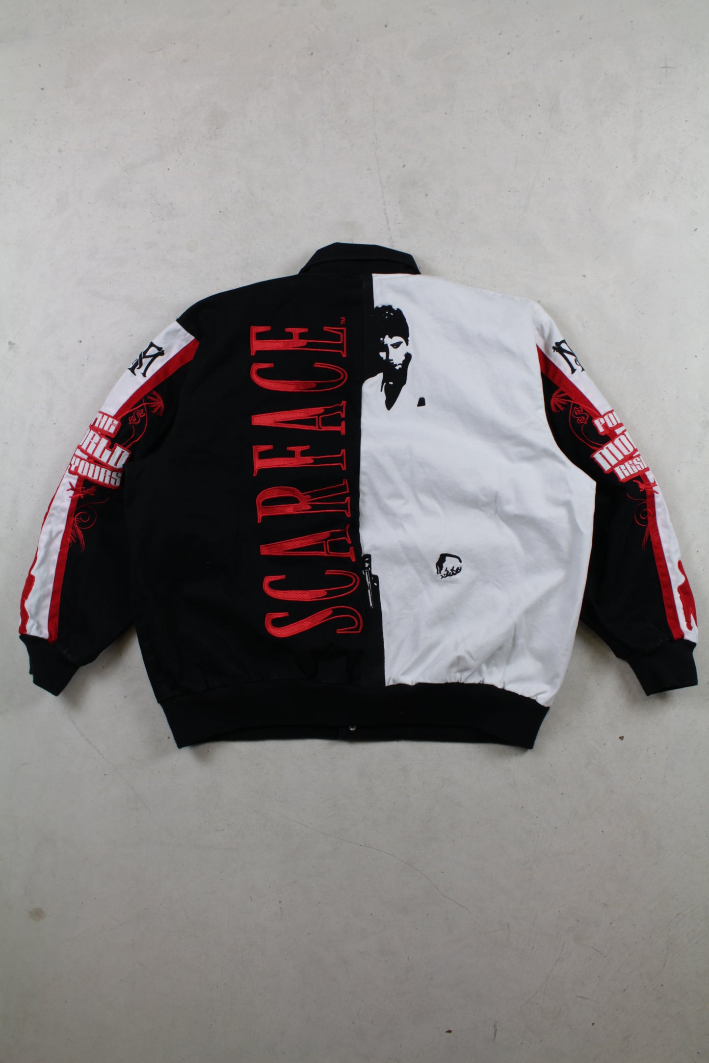 RARE 1990s Scarface JH Racing Jacket