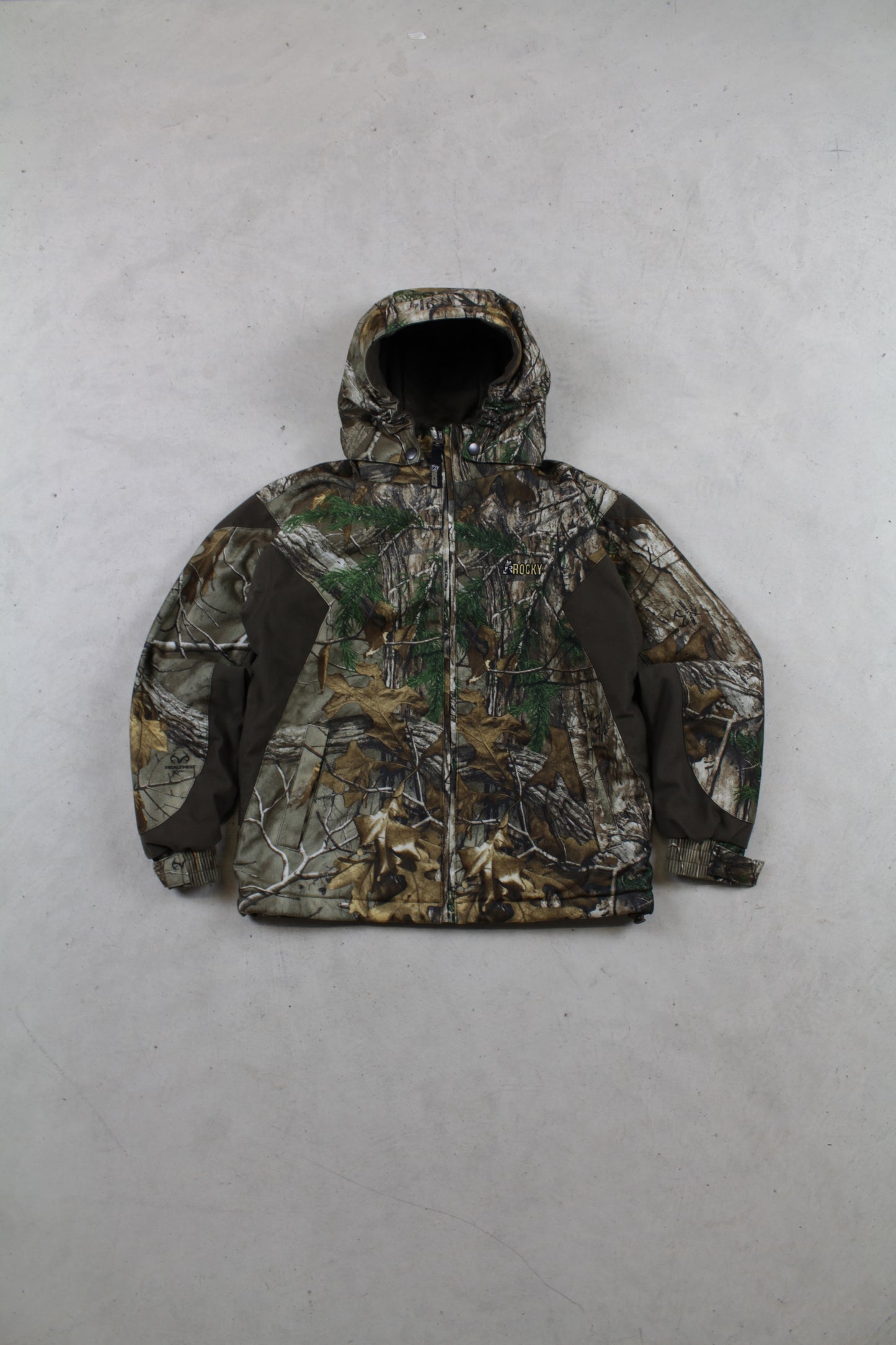 Rocky Camo Hooded Jacket