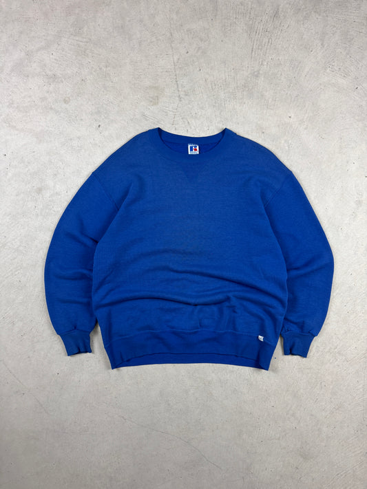 1990s Russell Athletic Blue Crewneck