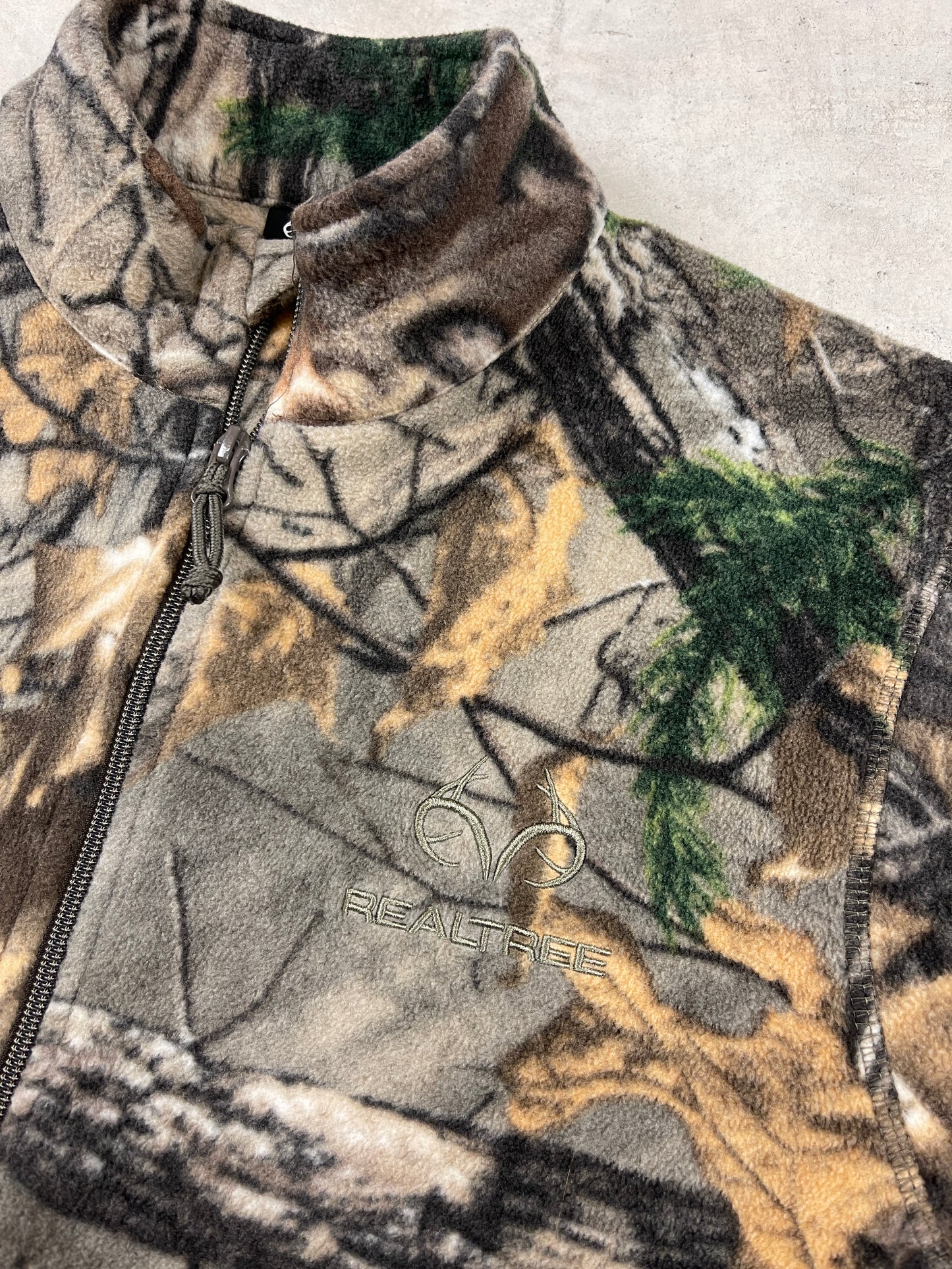 Realtree Camo Zipup Fleece