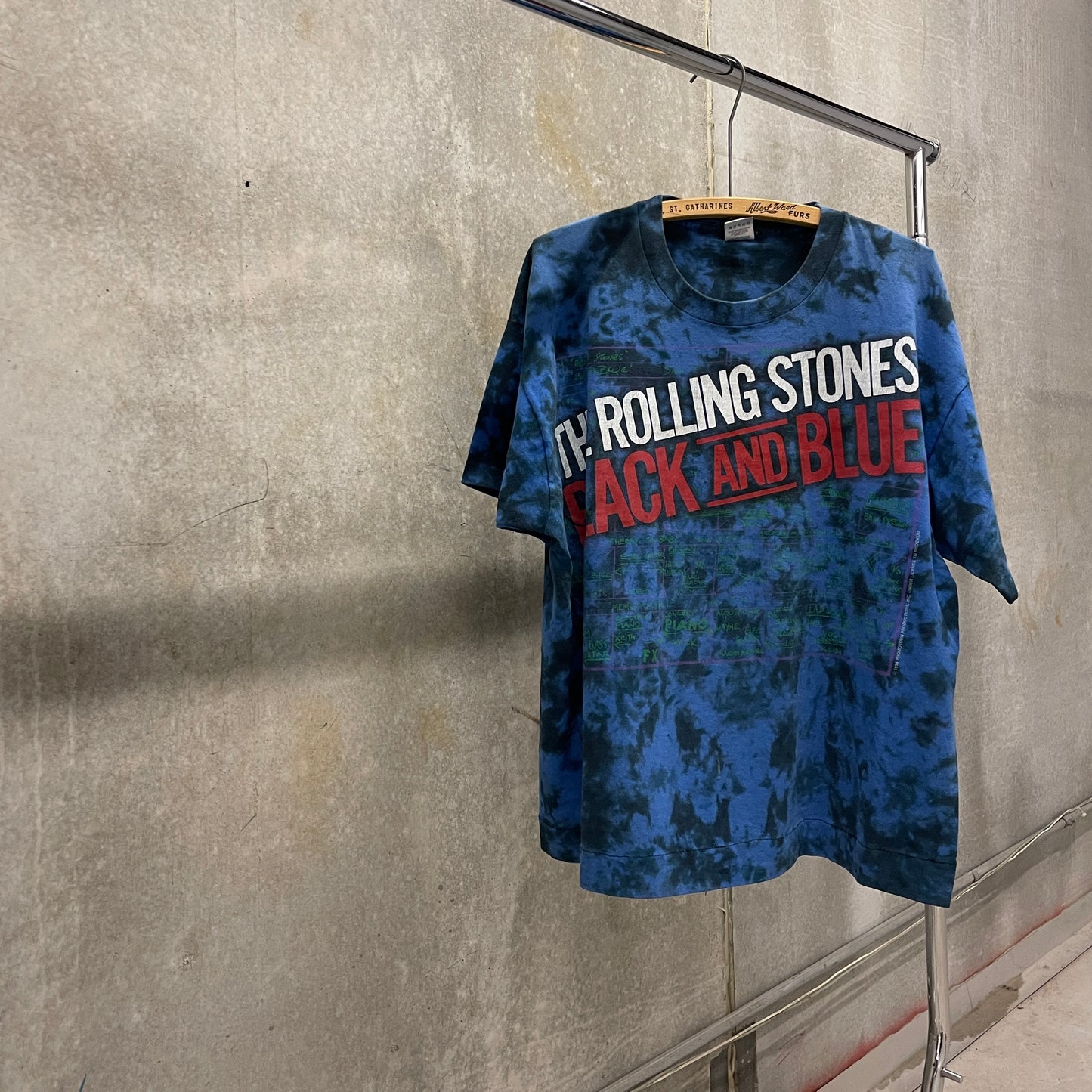 1994 Rolling Stones ‘Black & Blue’ AOP Tee