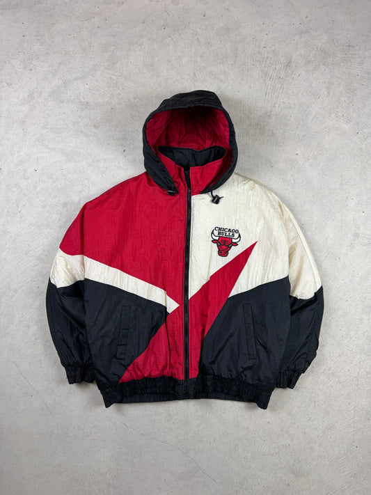 1990’s Chicago Bulls Hooded Puffer Jacket