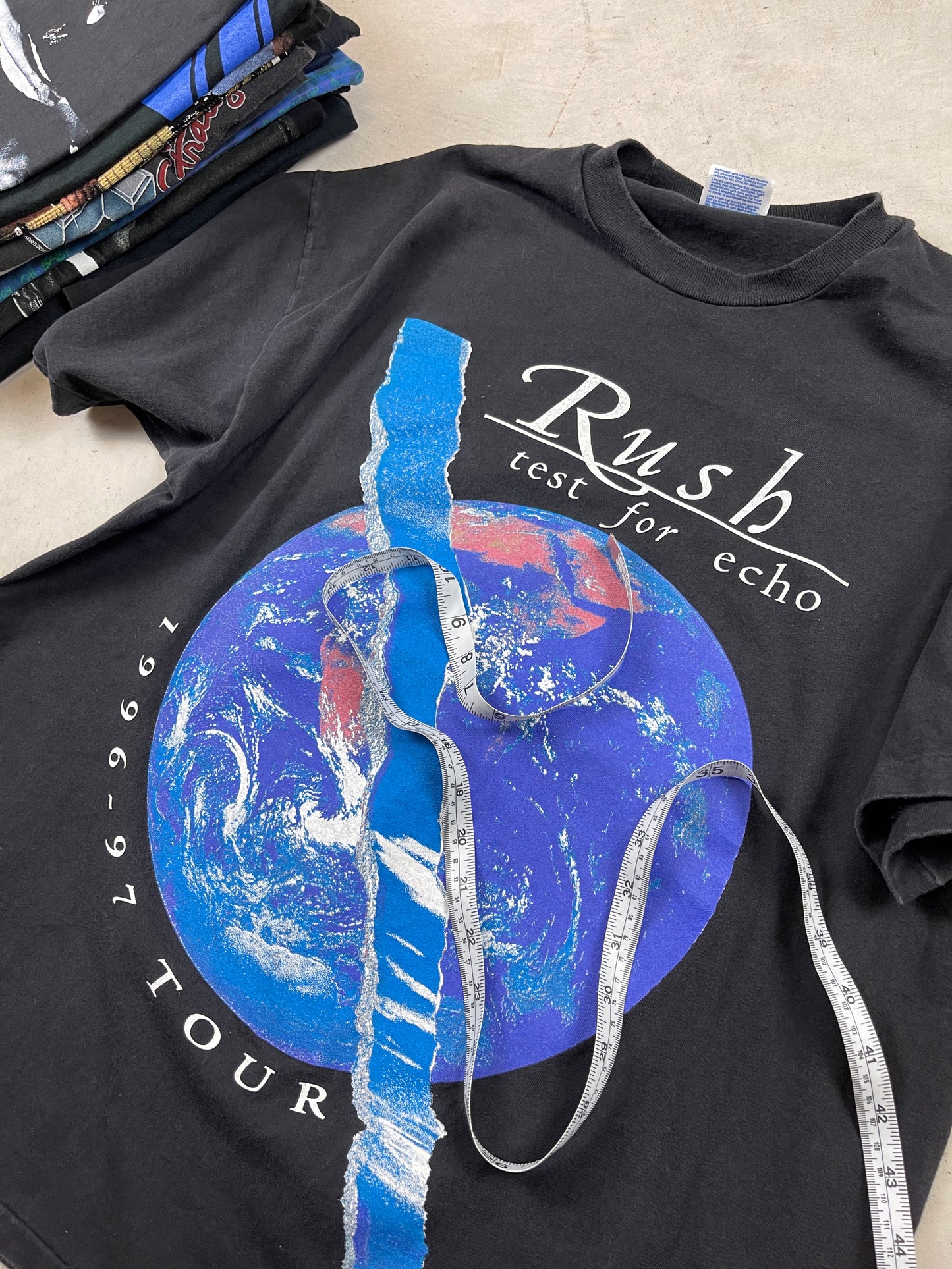 1996 Rush ‘Test for Echo’ Band Tee