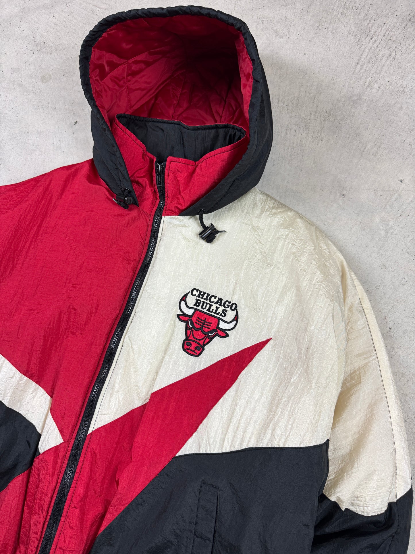 1990’s Chicago Bulls Hooded Puffer Jacket