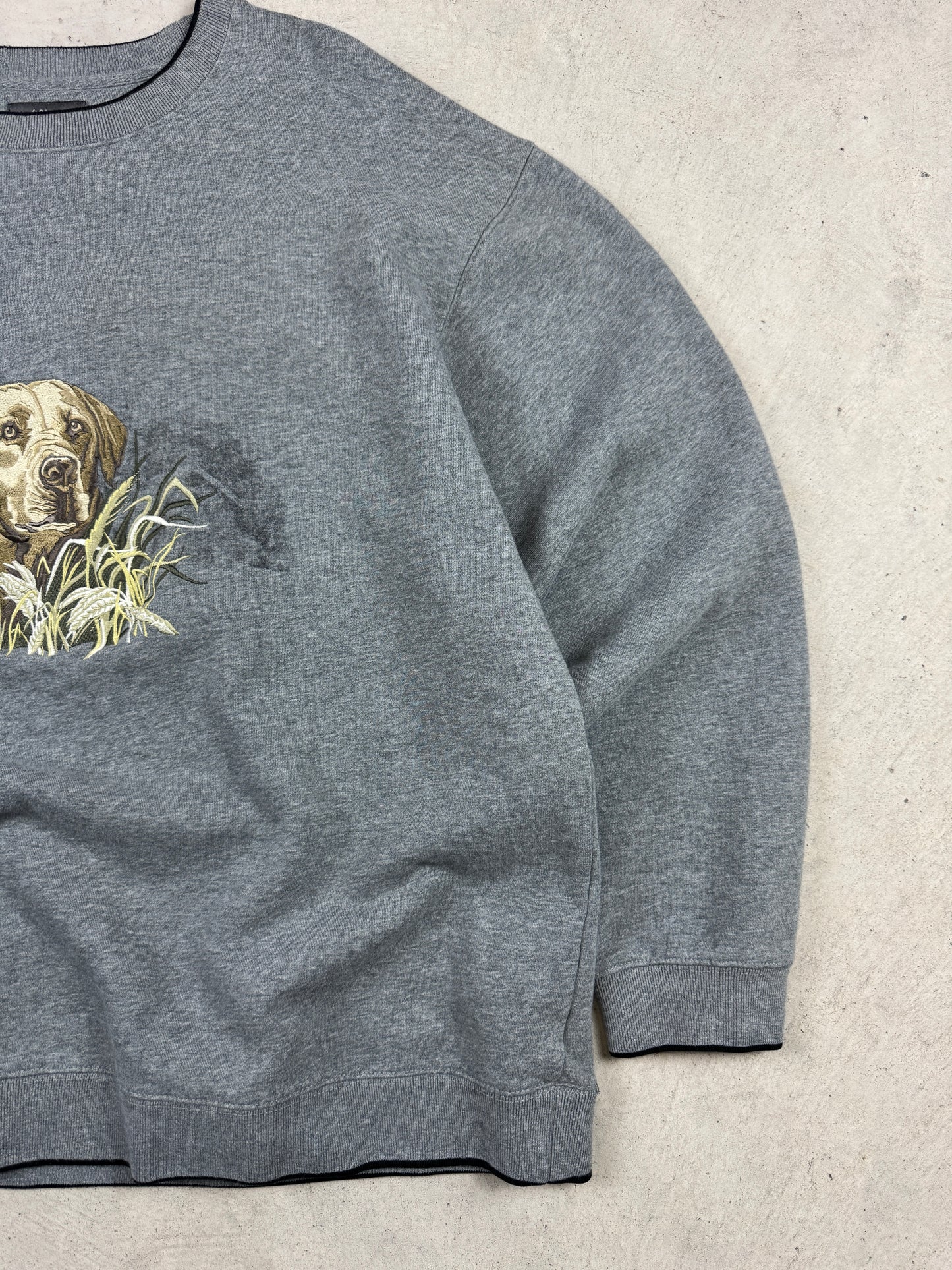 Vintage Dog Grey Crewneck