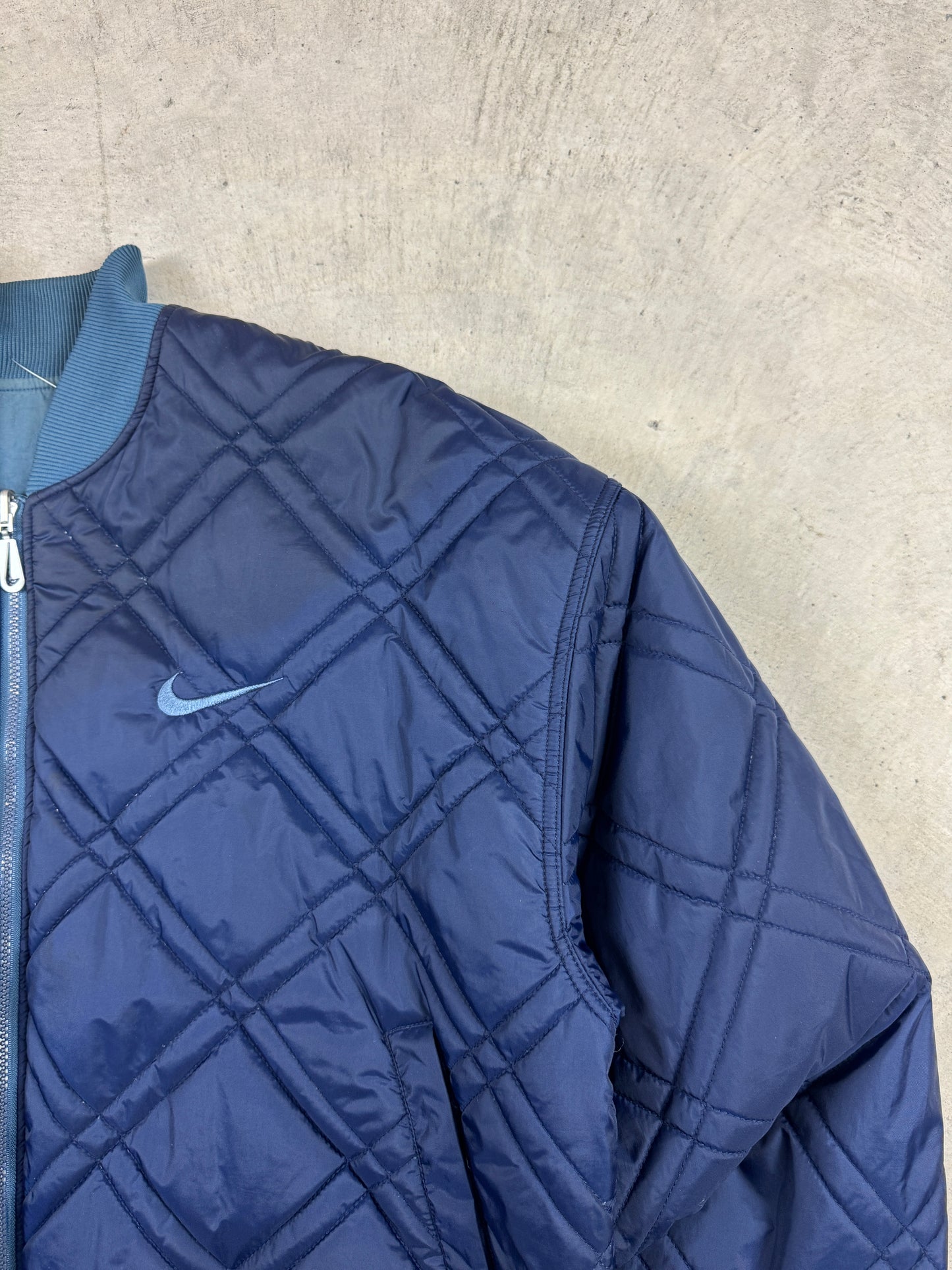 1990’s Nike Reversible Blue Bomber Jacket