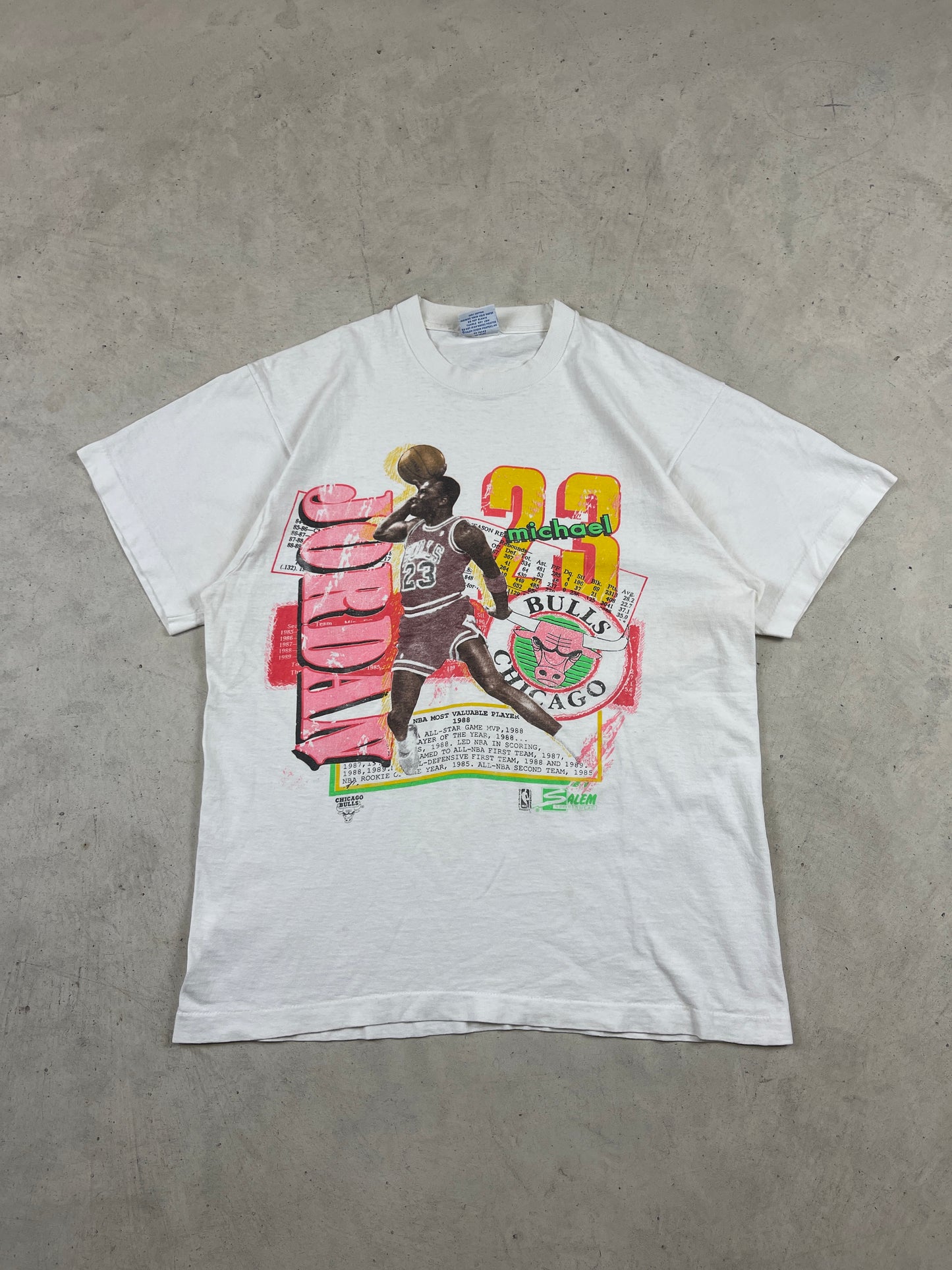 1989 Salem Michael Jordan MVP Tee