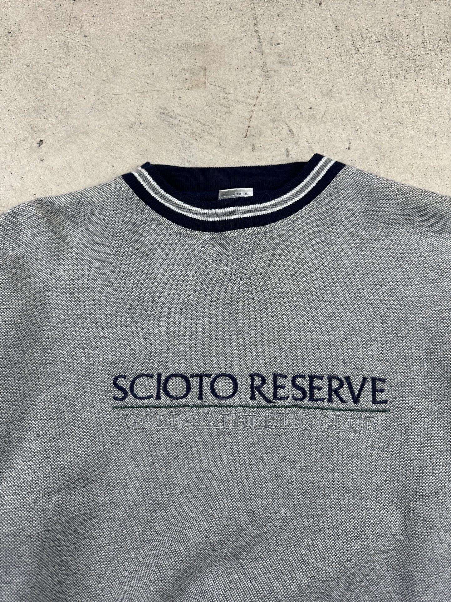 Vintage ‘Scocio Reserve’ Golf Grey Crewneck