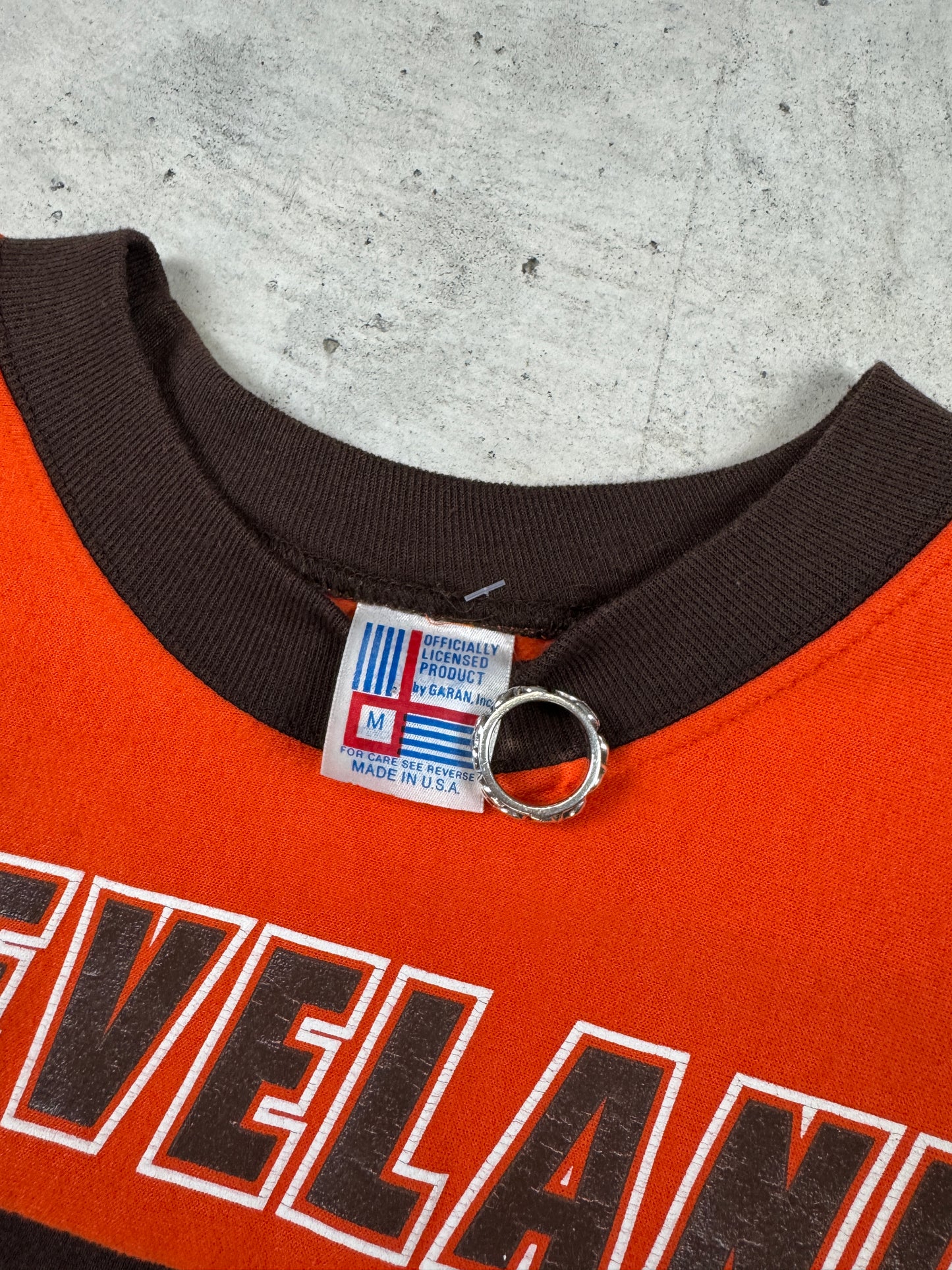 1990s Cleveland Browns Stripe Crewneck