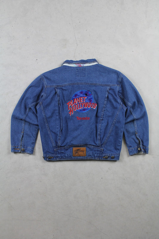 1990s Planet Hollywood Denim Jacket