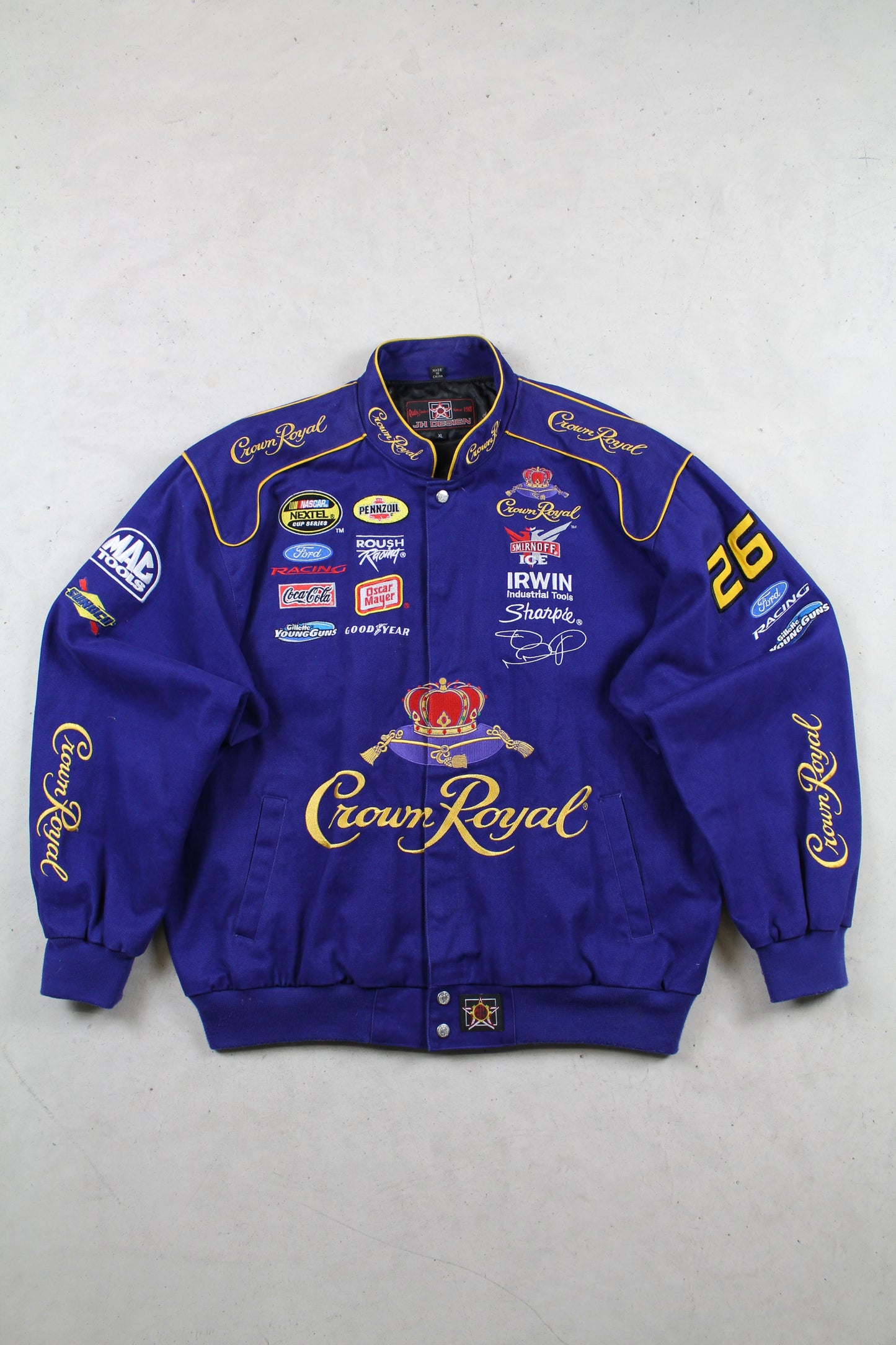 Vintage Crown Royal Racing Jacket