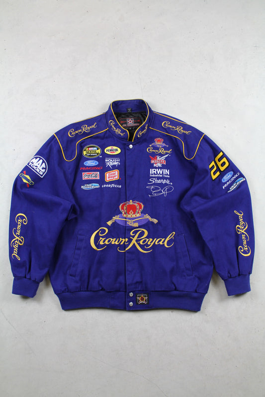 Vintage Crown Royal Racing Jacket