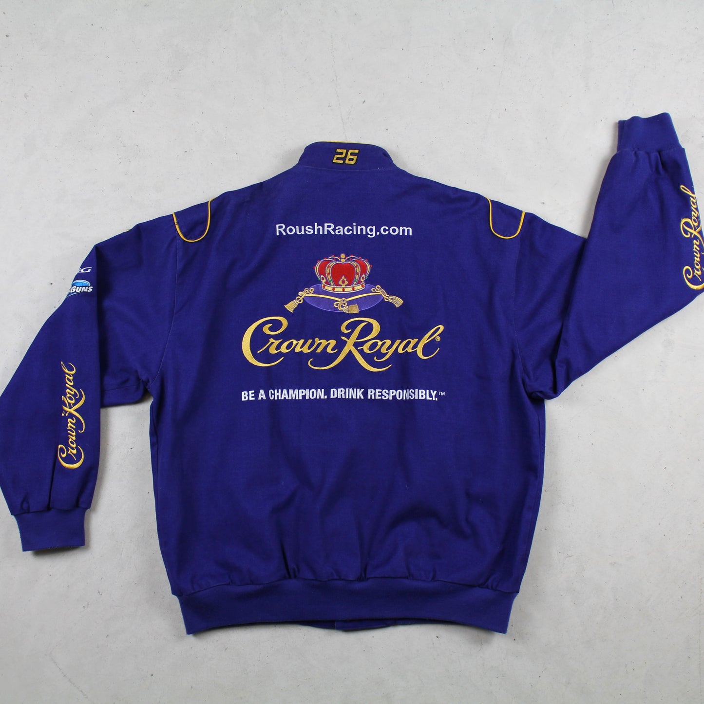 Vintage Crown Royal Racing Jacket