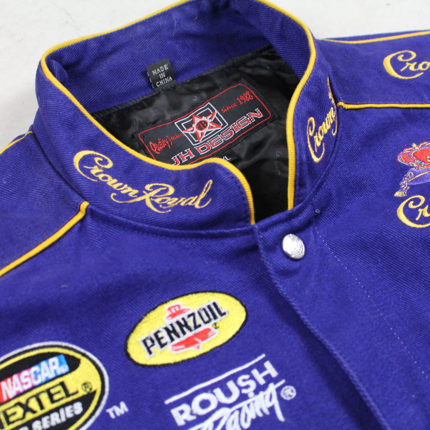 Vintage Crown Royal Racing Jacket