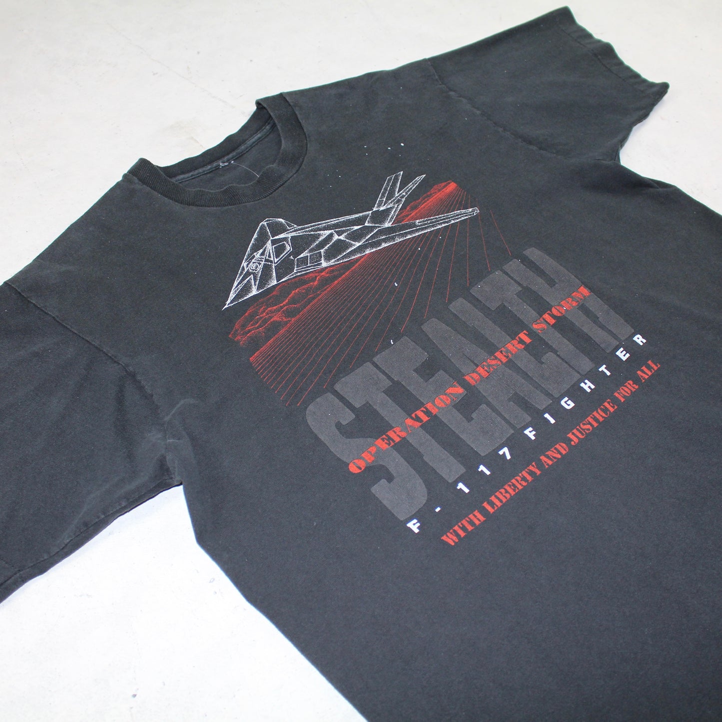 Vintage Single Stitch Stealth Bomber Tee