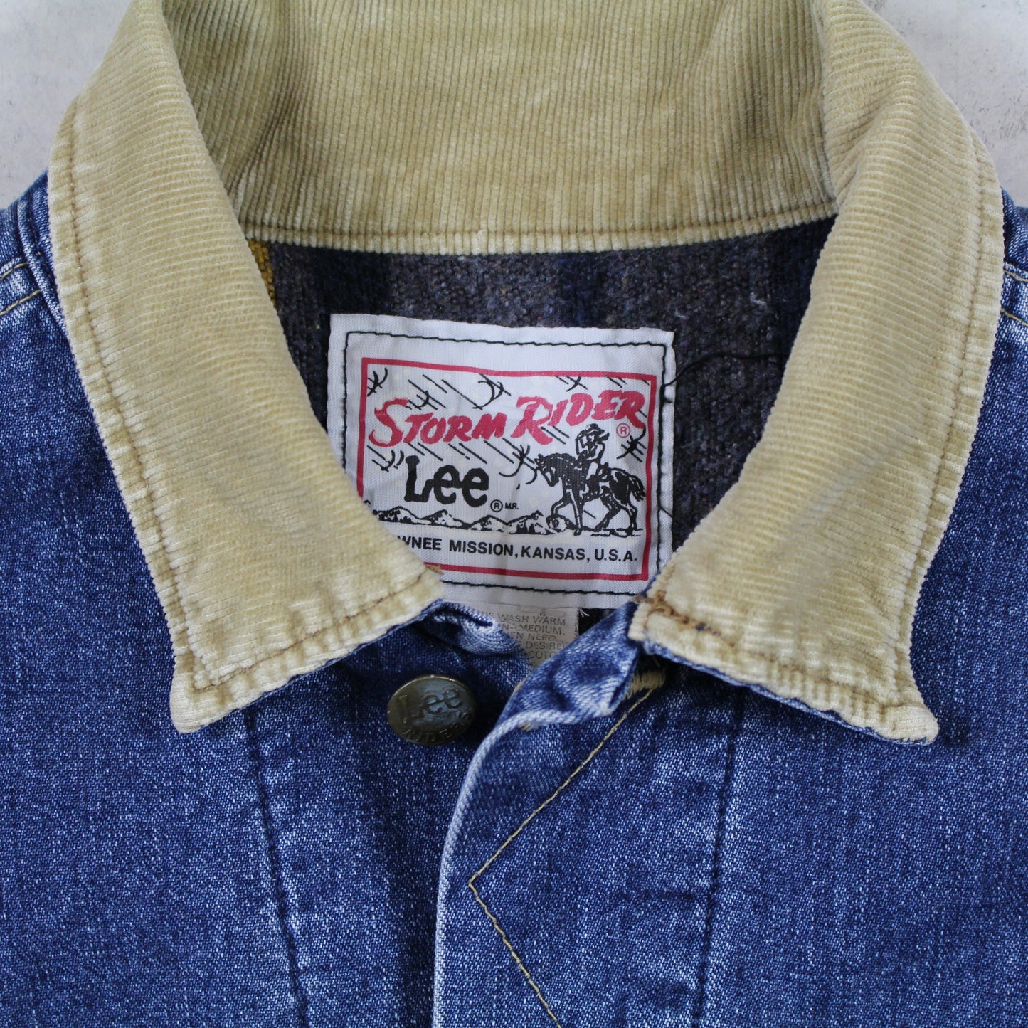 Vintage Lee Stormrider Demin Jacket