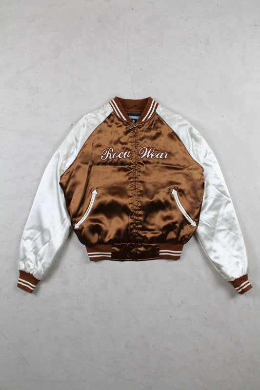 Y2K Satin Rocawear Bomber Jacket